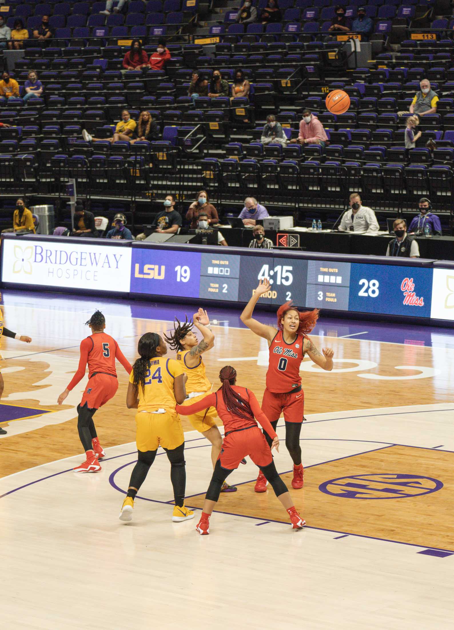 PHOTOS: LSU women's basketball defeats Ole Miss in overtime