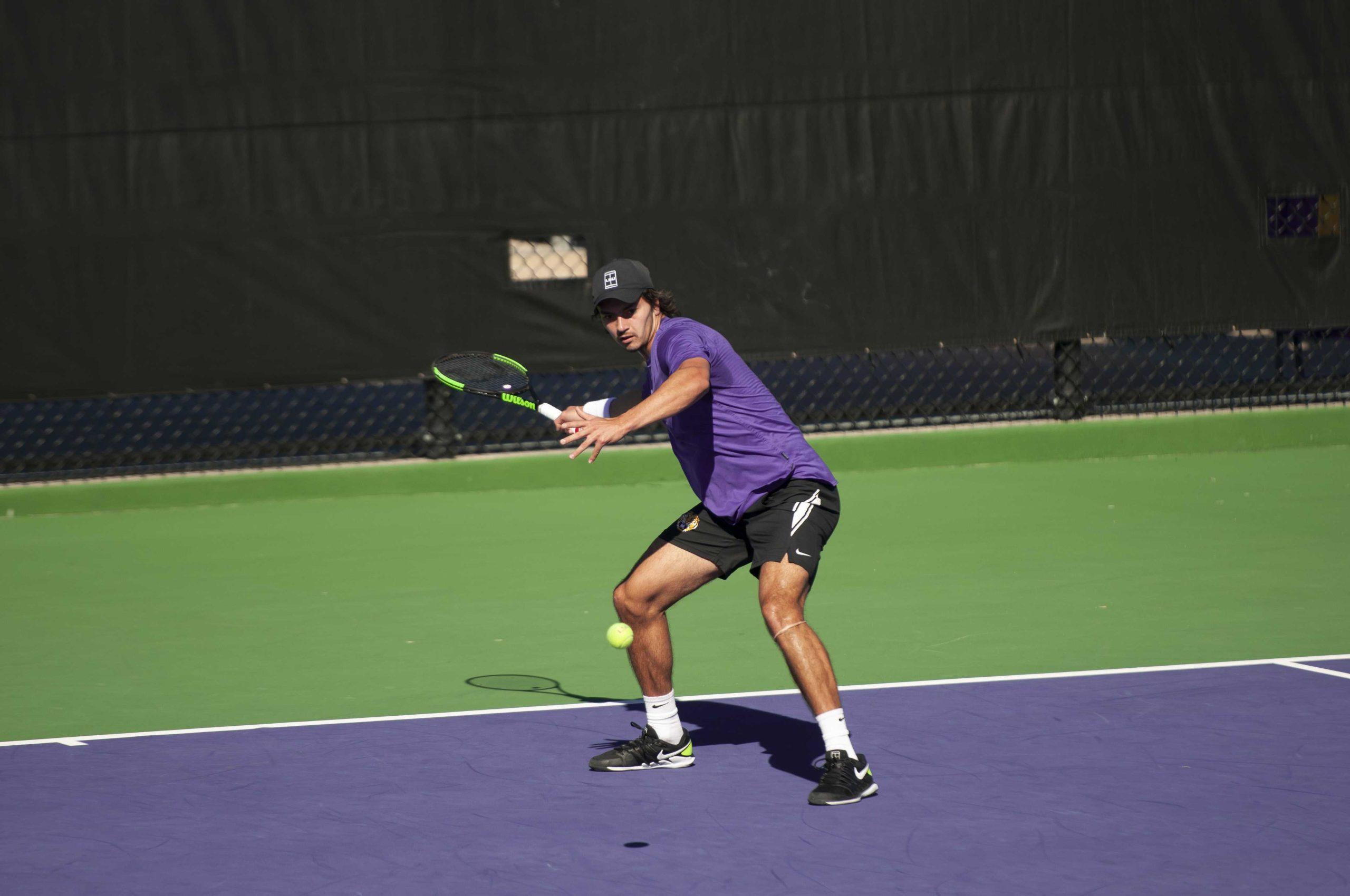 PHOTOS: Men's tennis falls to Tulane