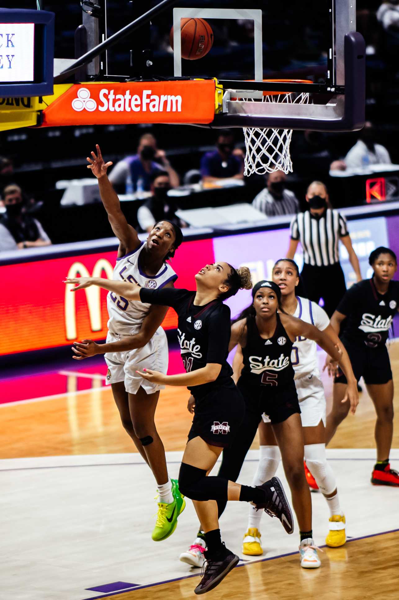 PHOTOS: LSU women's basketball falls to Mississippi State