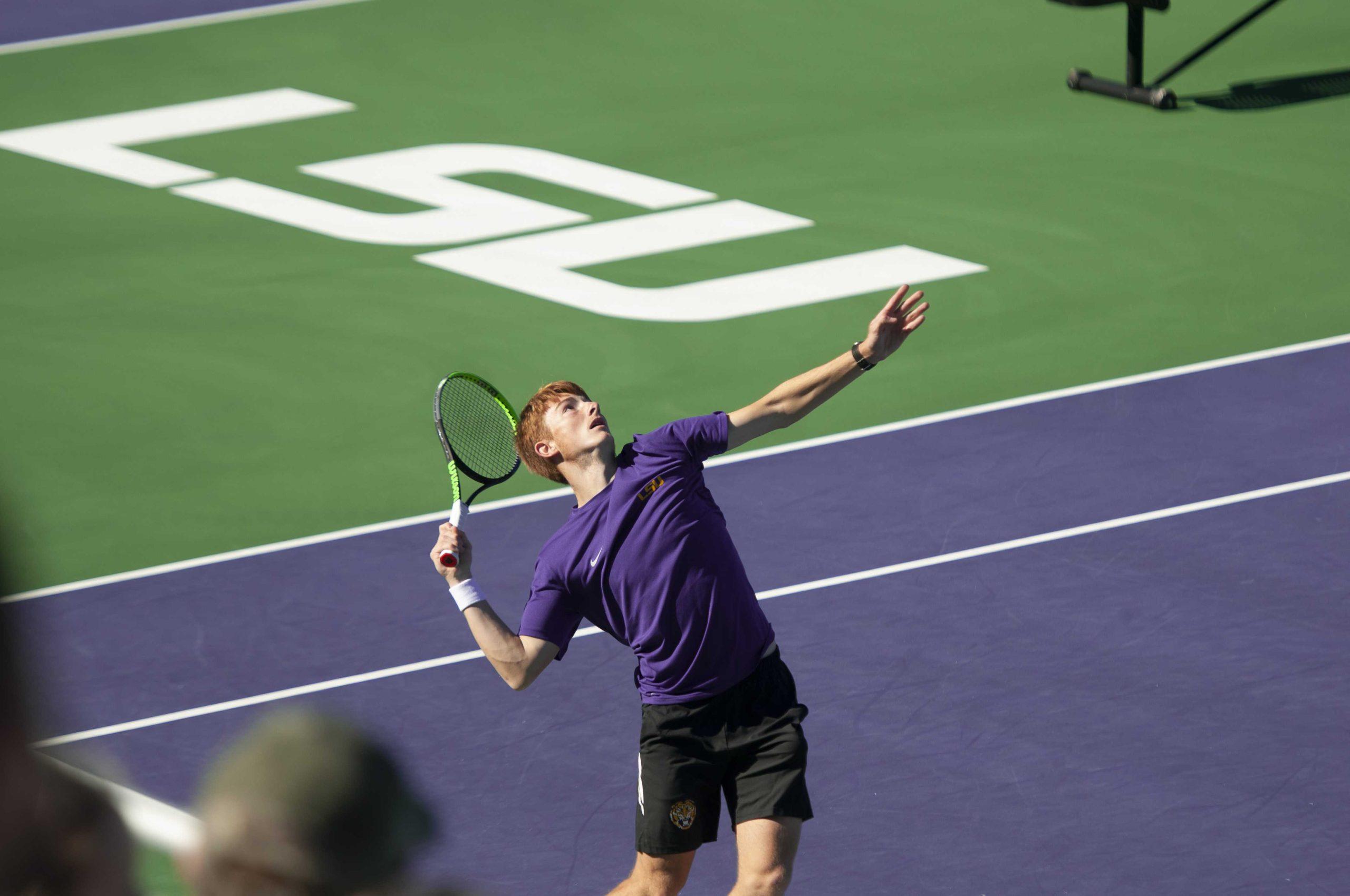 PHOTOS: Men's tennis falls to Tulane