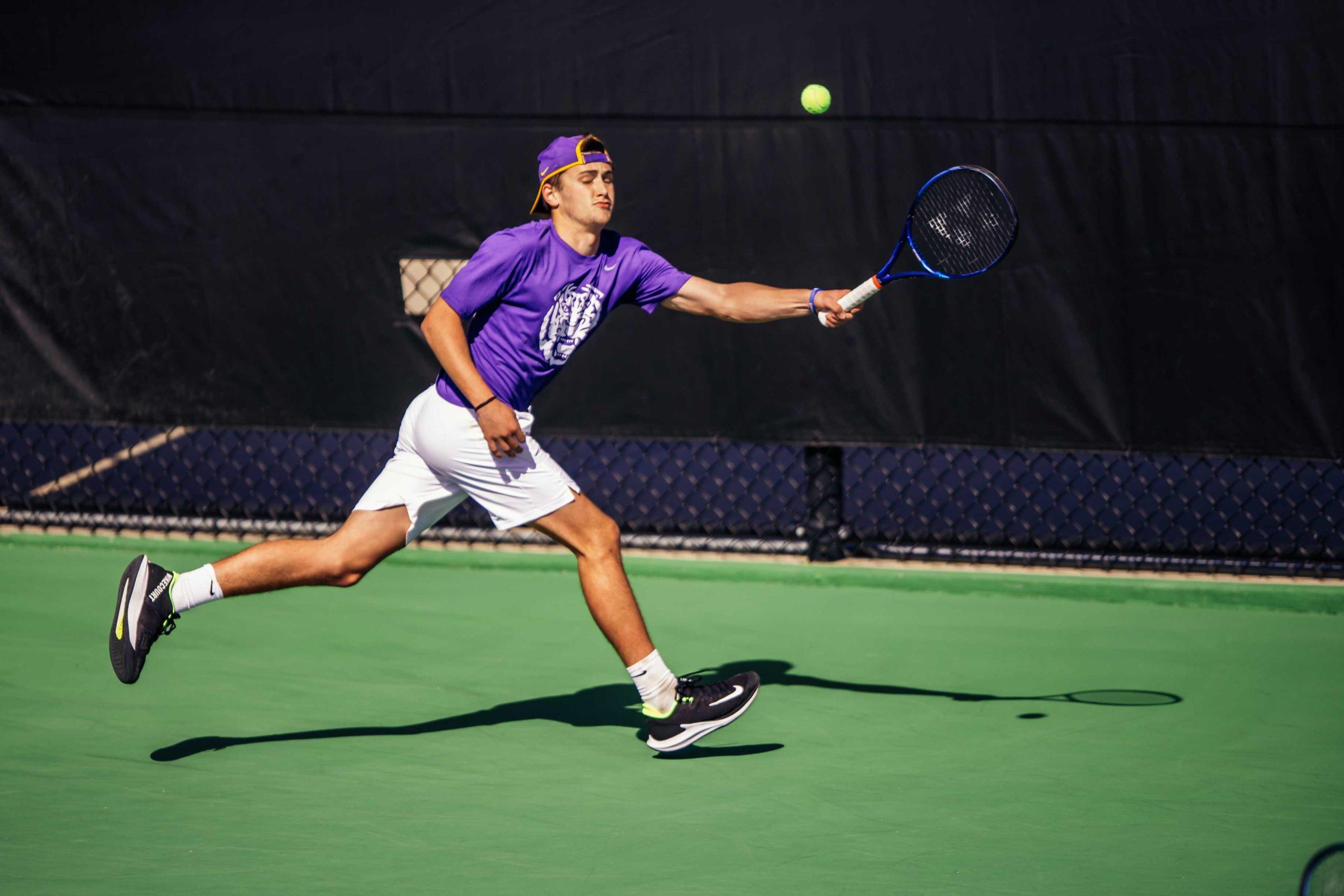 PHOTOS: LSU men's and women's tennis teams defeat Rice