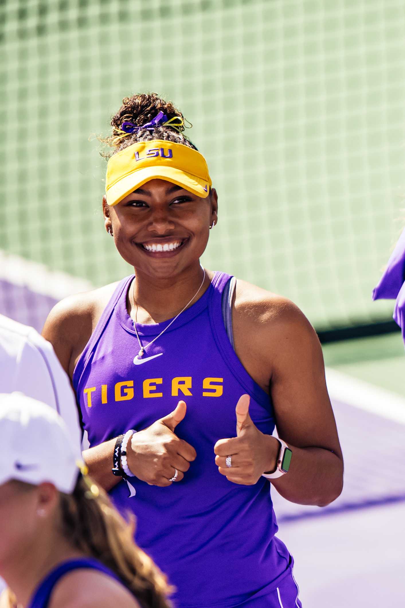 PHOTOS: LSU men's and women's tennis teams defeat Rice