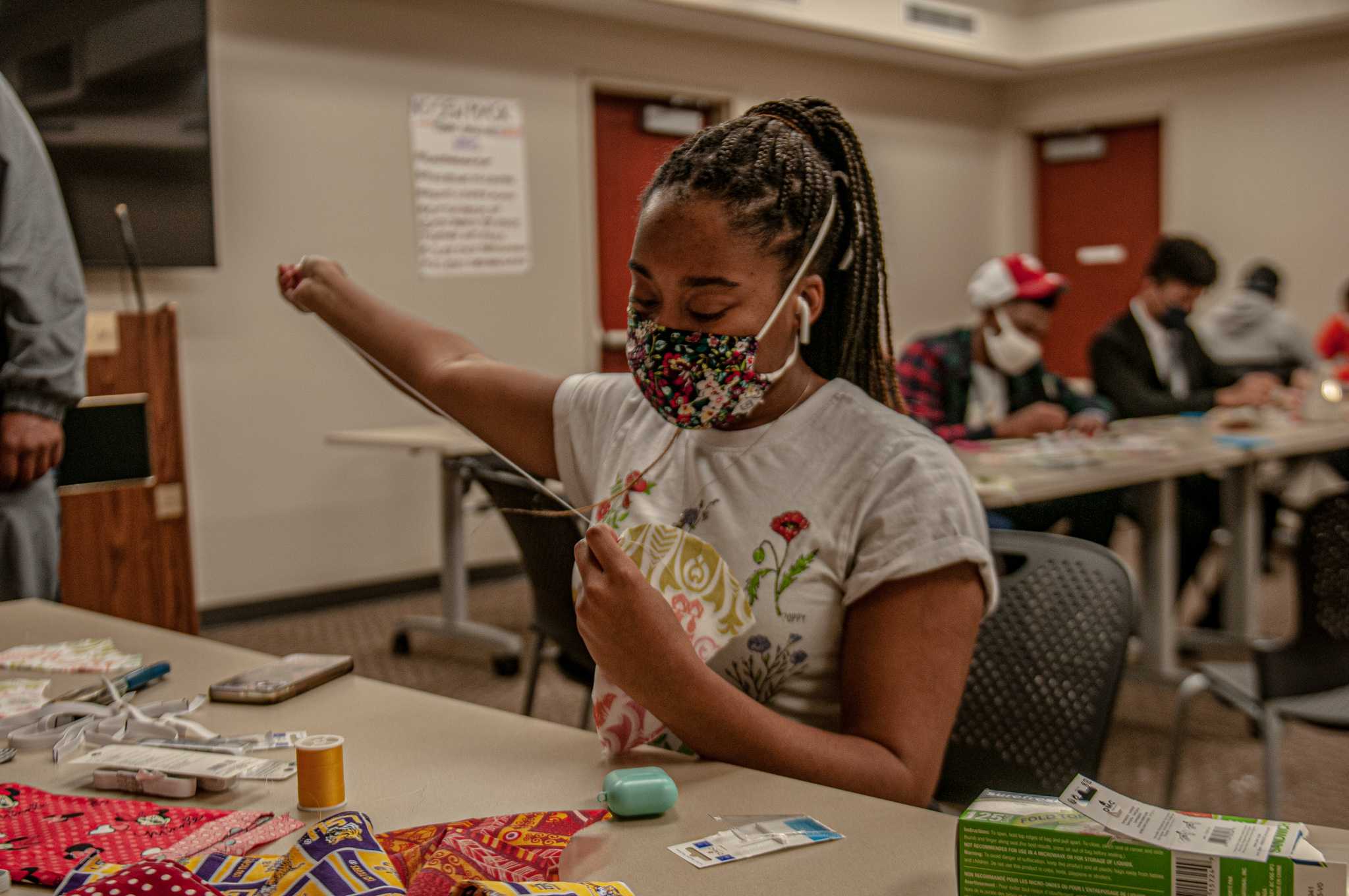 PHOTOS: LSU NAACP creates PPE care packages for The Society of St. Vincent de Paul