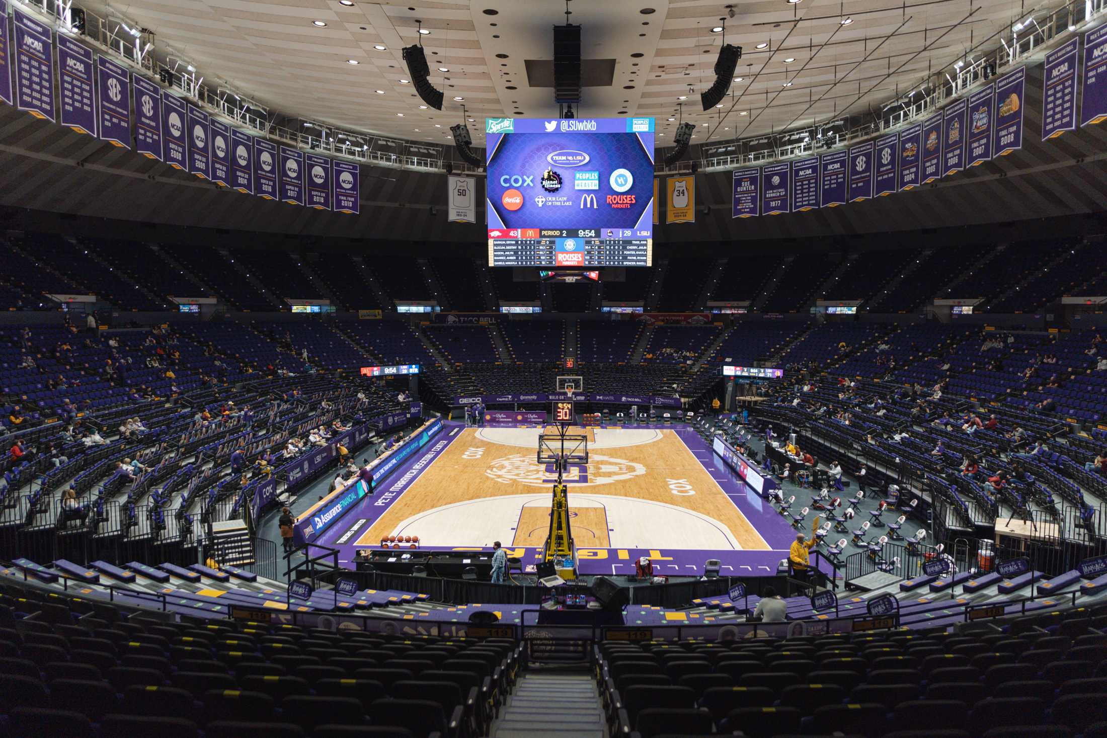 PHOTOS: LSU women's basketball falls to Arkansas