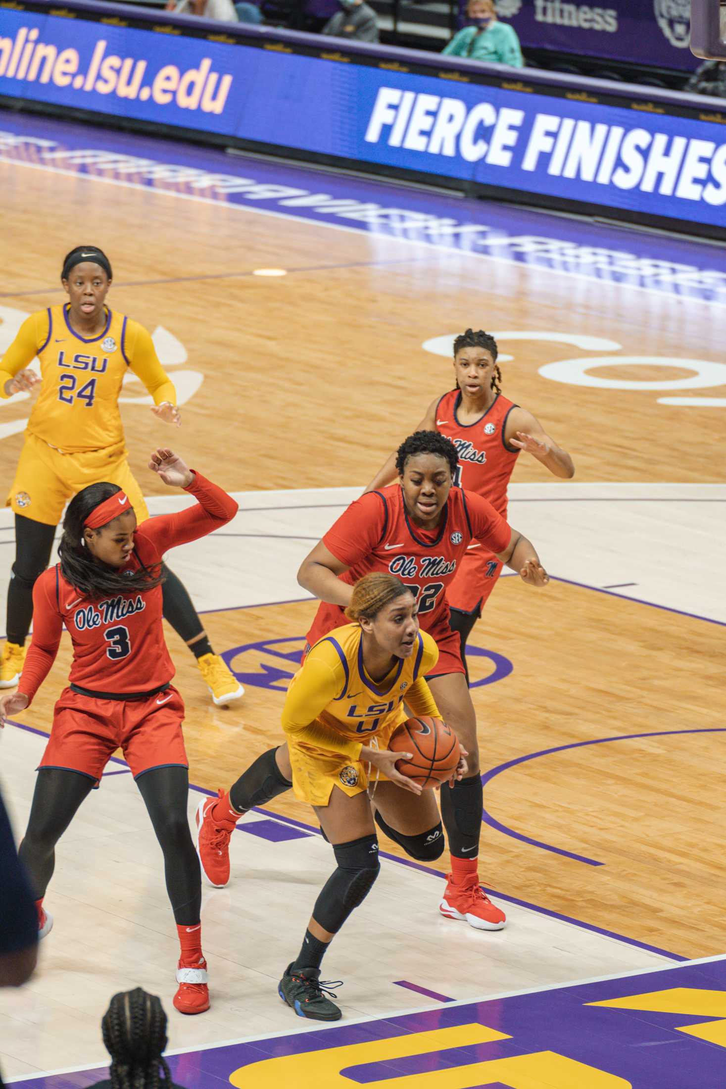 PHOTOS: LSU women's basketball defeats Ole Miss in overtime