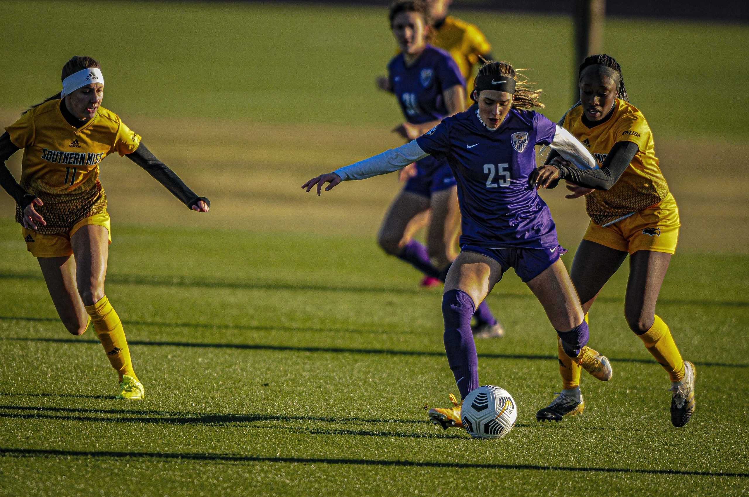 PHOTOS: LSU Soccer defeats Southern Miss