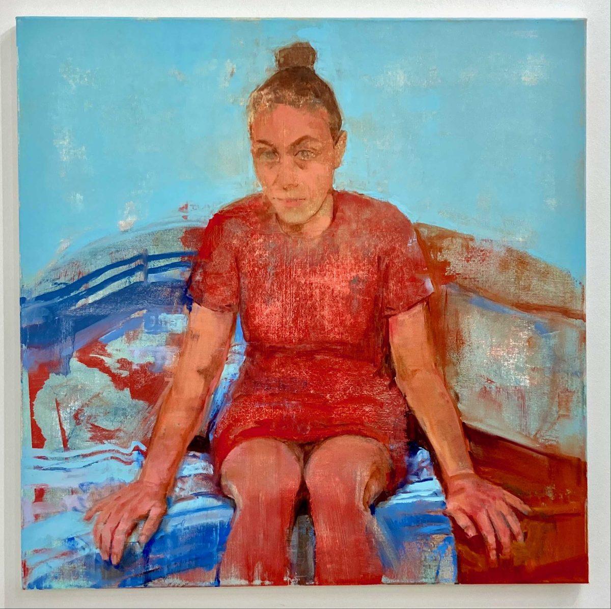 Brianna. Oil on canvas. 36 x 36 inches. 2021.&#160;