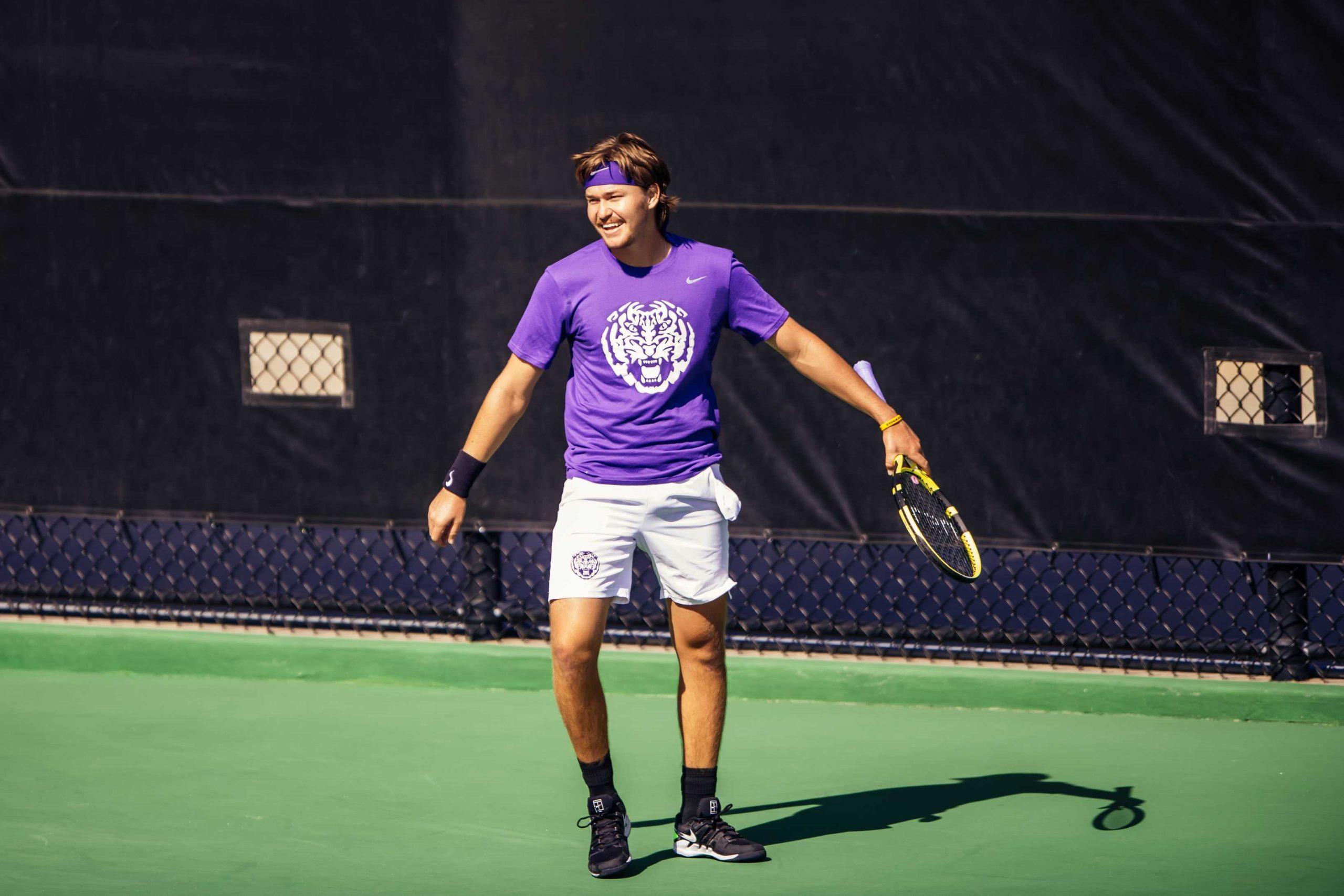 PHOTOS: LSU men's and women's tennis teams defeat Rice