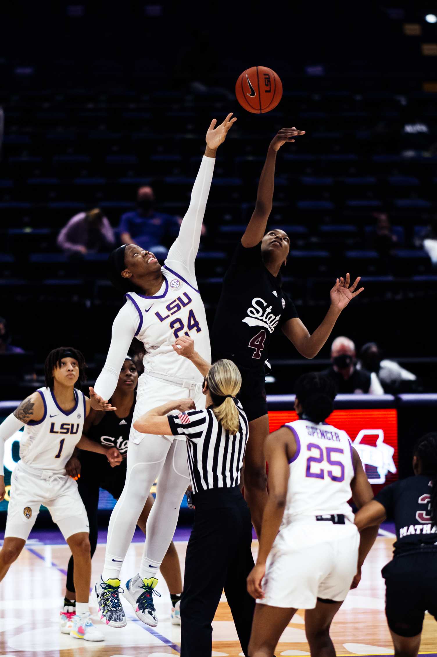 PHOTOS: LSU women's basketball falls to Mississippi State