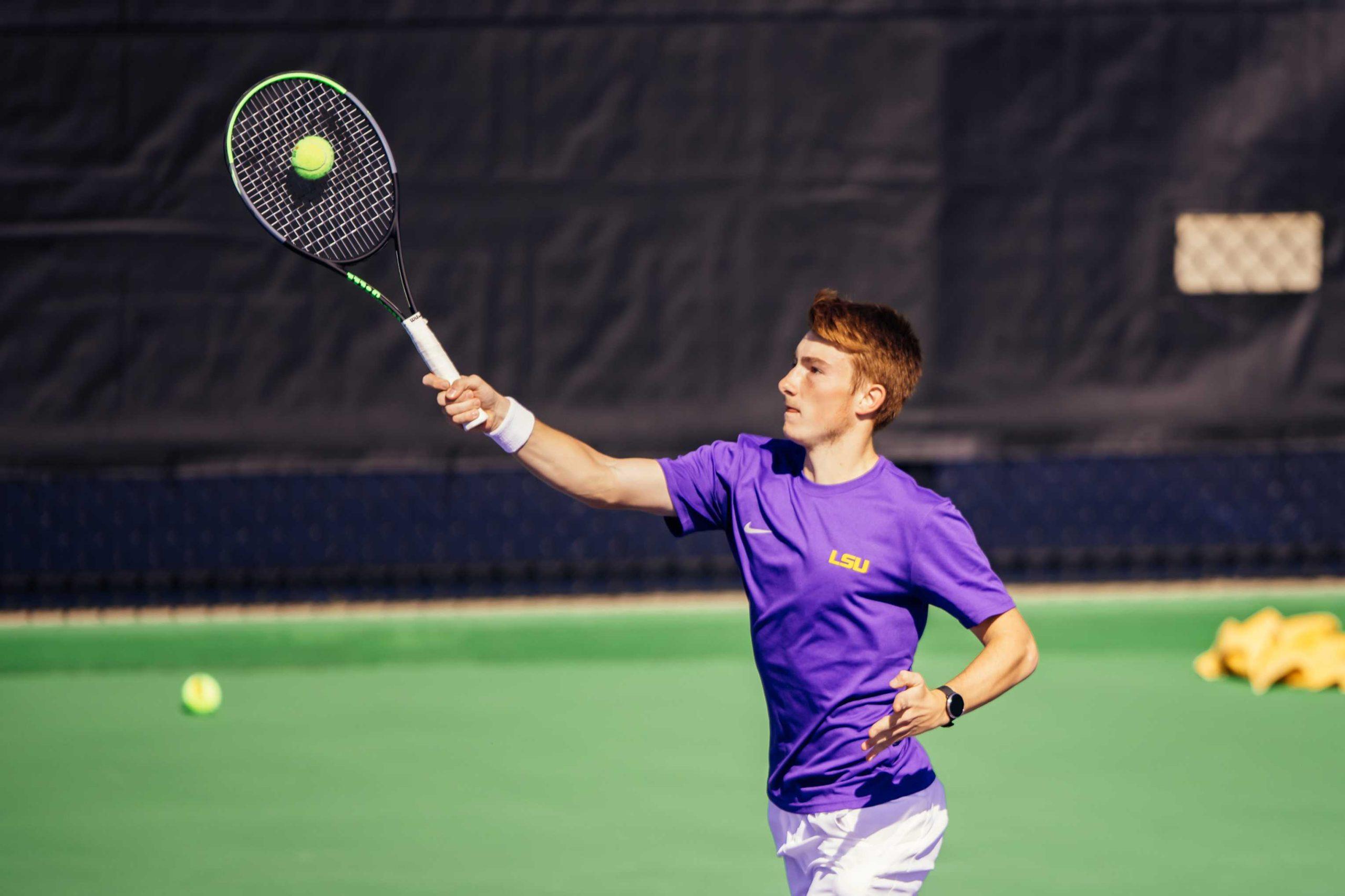 PHOTOS: LSU men's and women's tennis teams defeat Rice