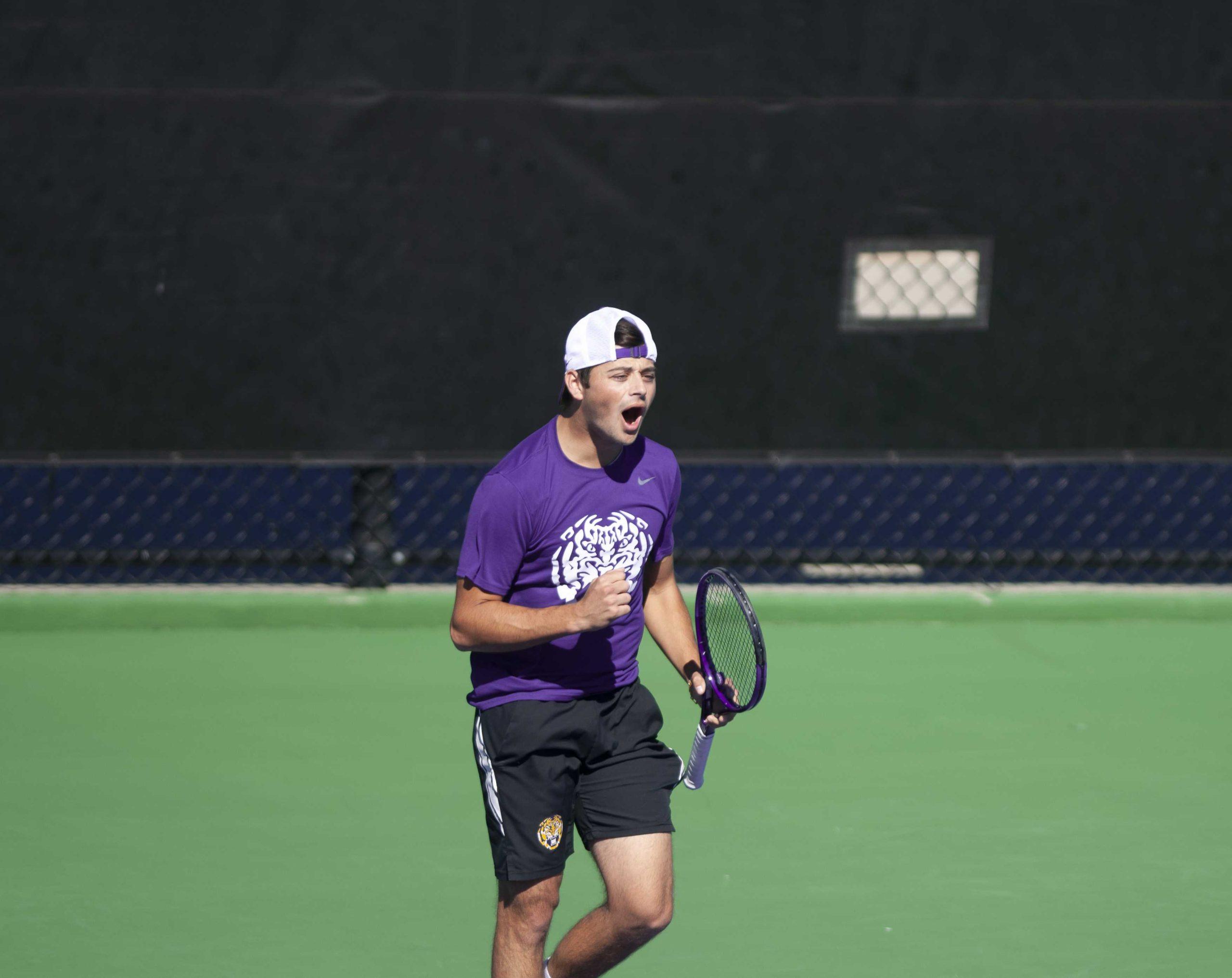 PHOTOS: Men's tennis falls to Tulane