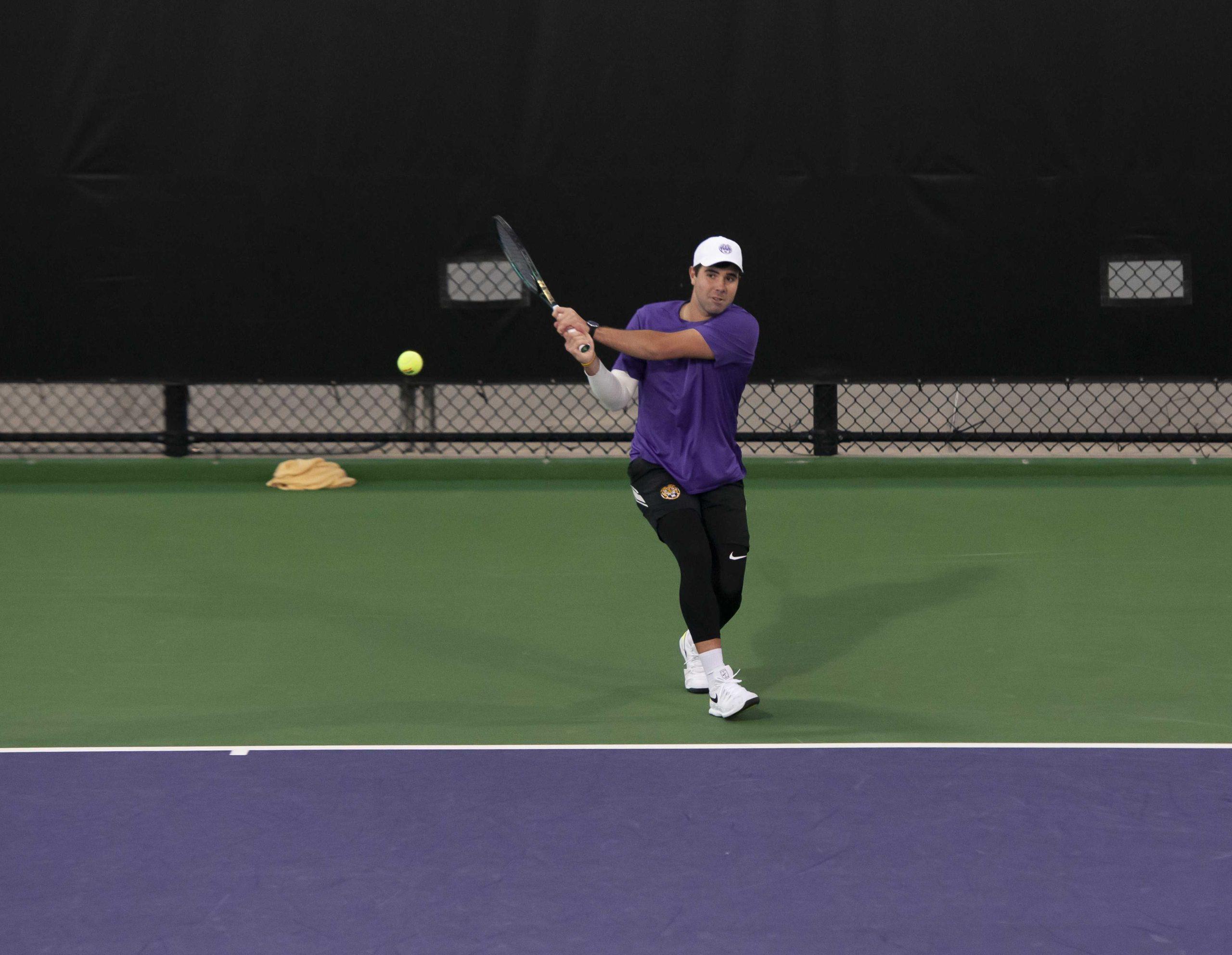 PHOTOS: LSU men's tennis defeats Incarnate Word