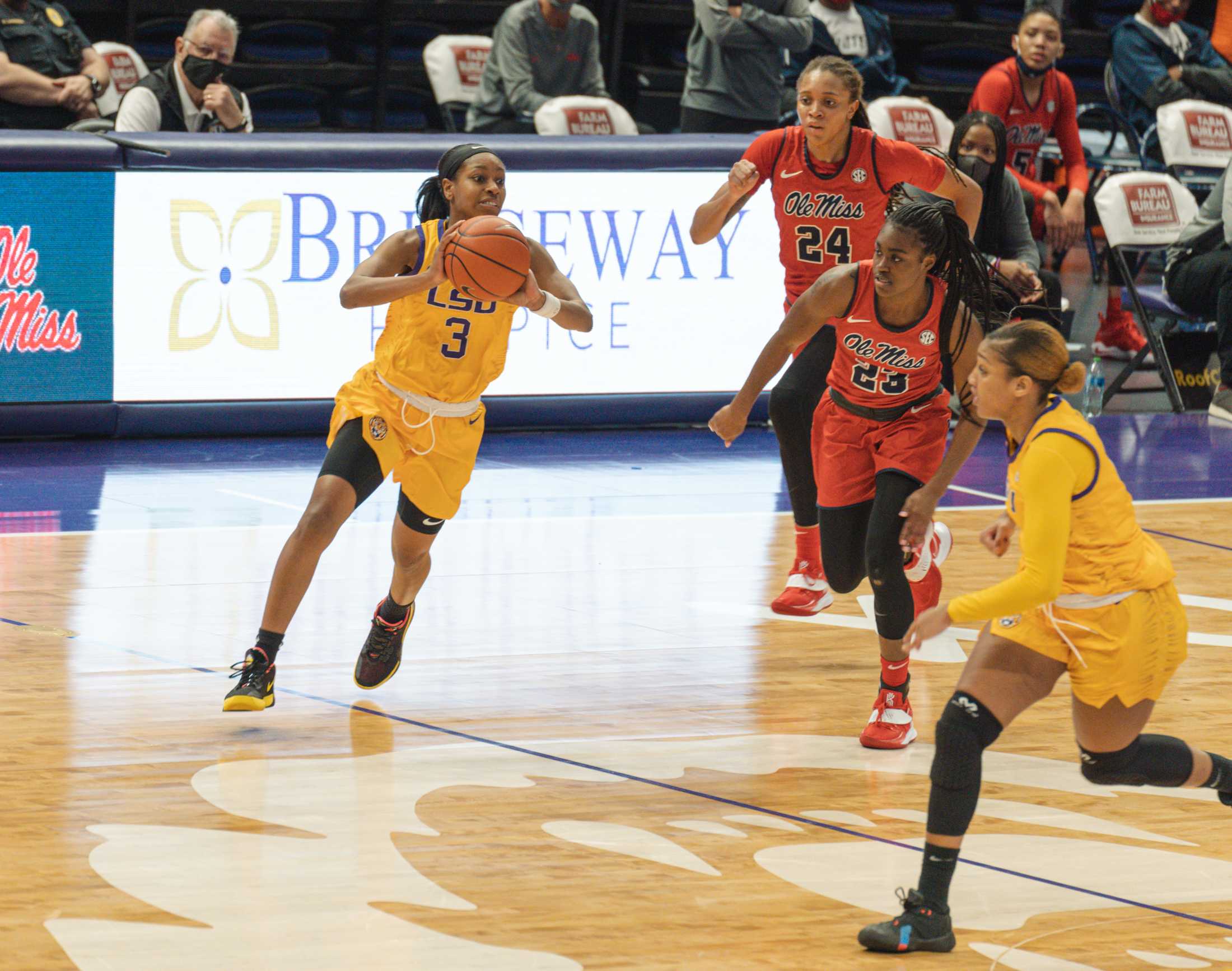 PHOTOS: LSU women's basketball defeats Ole Miss in overtime