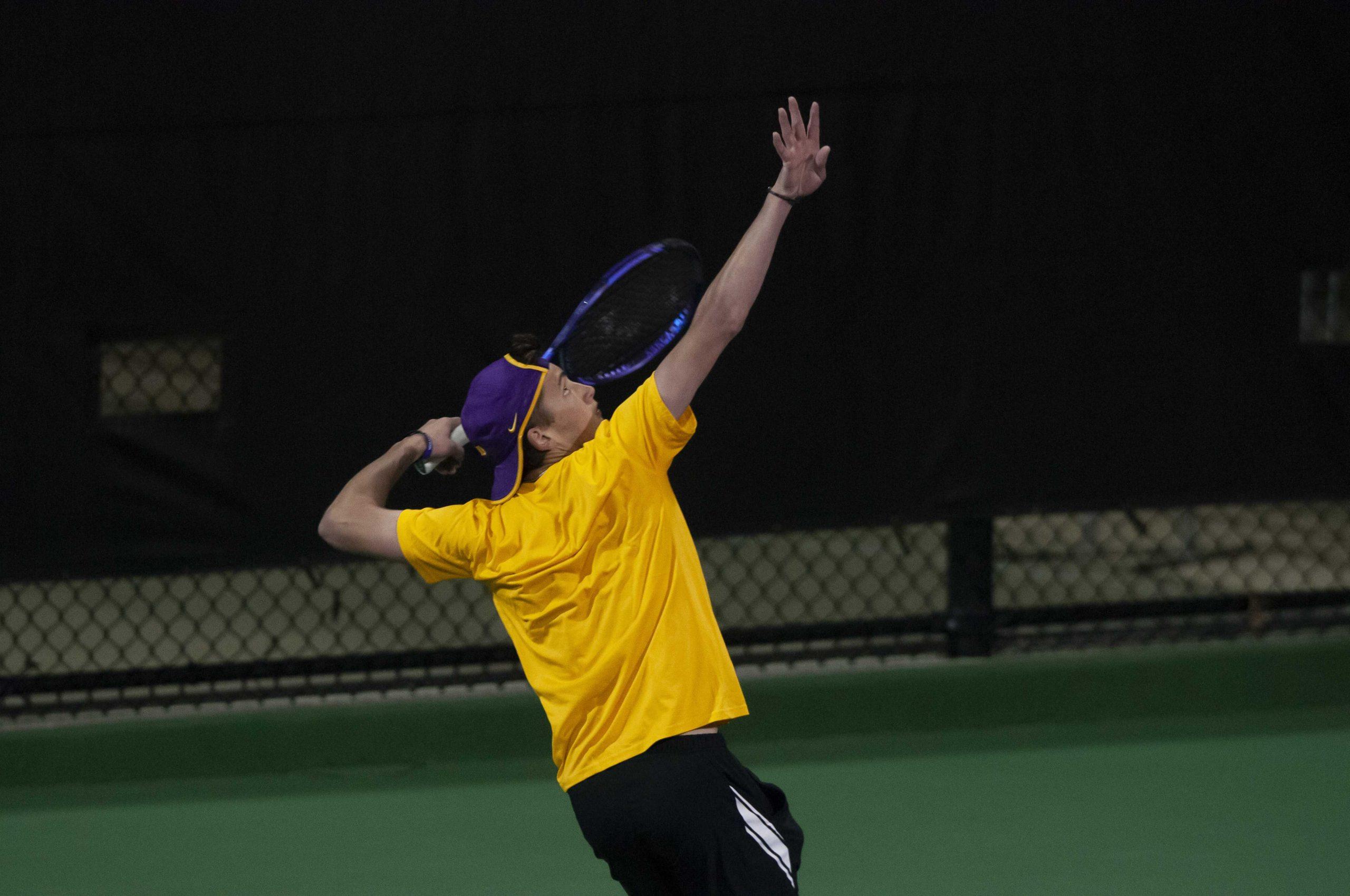 PHOTOS: LSU men's tennis defeats Incarnate Word