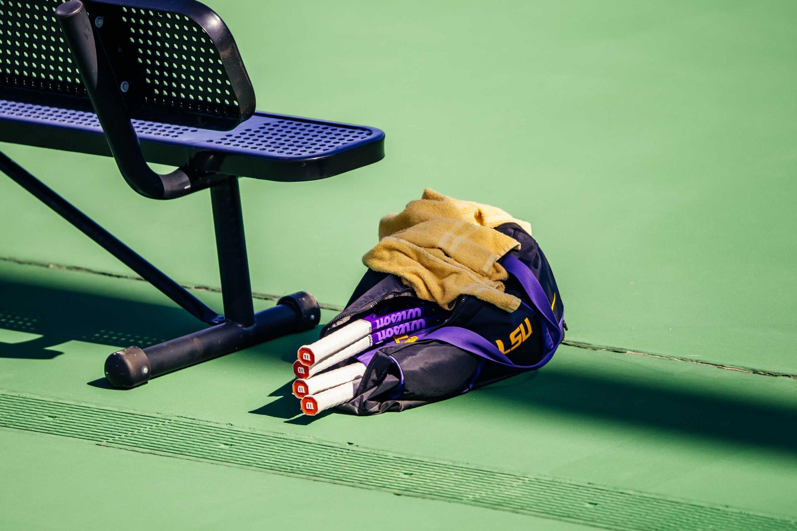 PHOTOS: LSU men's and women's tennis teams defeat Rice