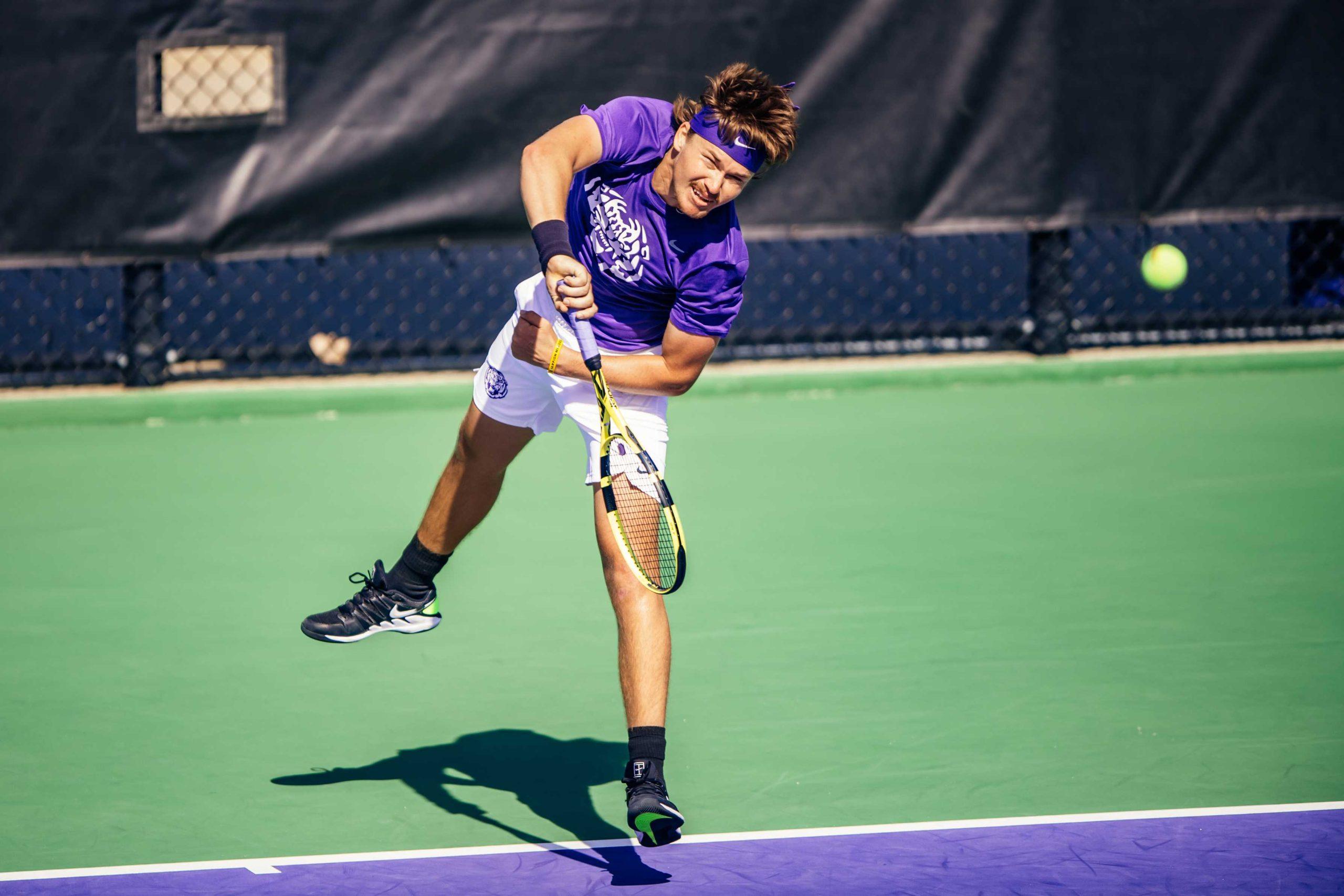 PHOTOS: LSU men's and women's tennis teams defeat Rice