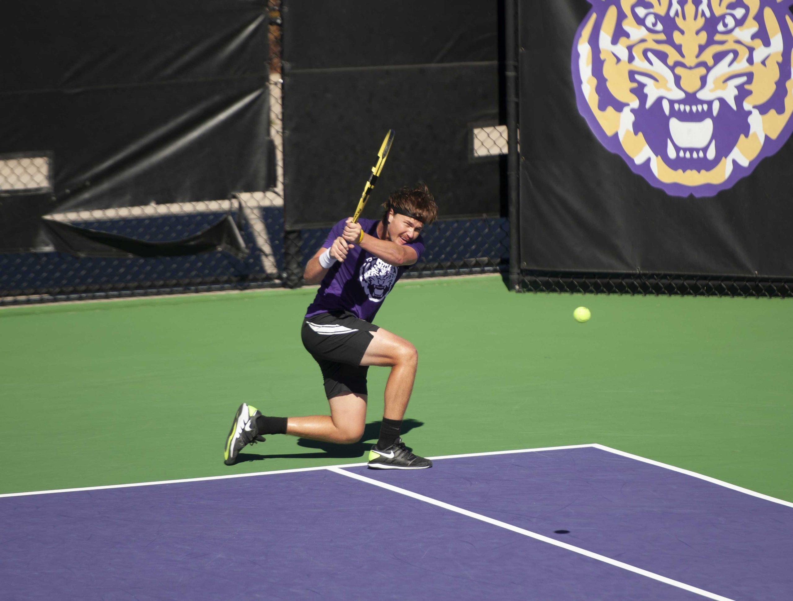 PHOTOS: Men's tennis falls to Tulane