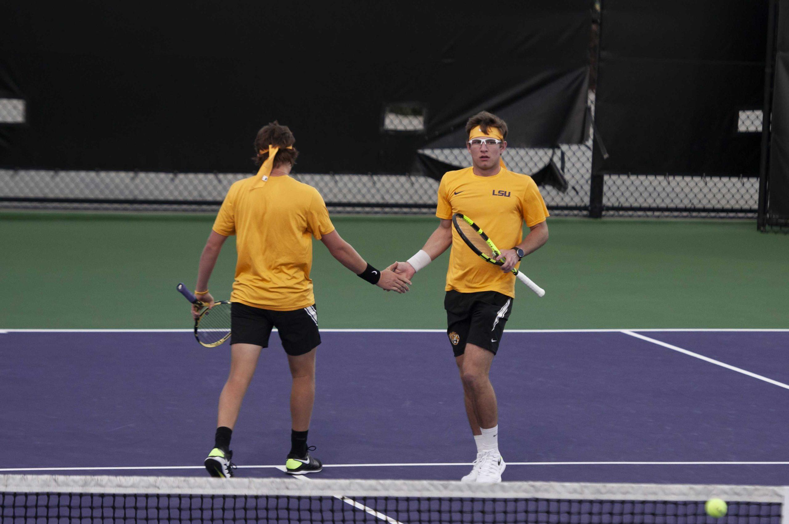 PHOTOS: LSU men's tennis defeats Incarnate Word