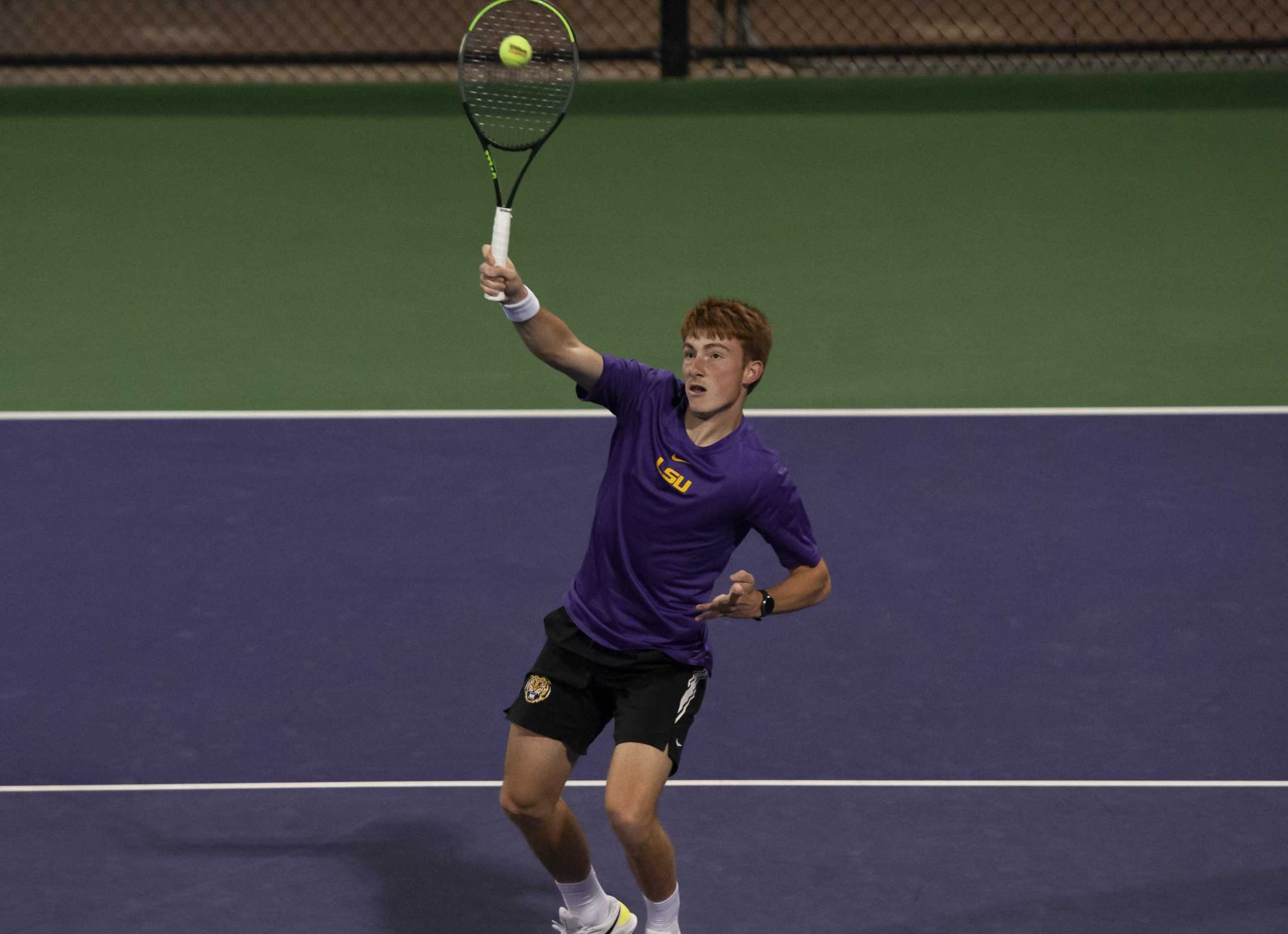 PHOTOS: LSU men's tennis defeats Incarnate Word