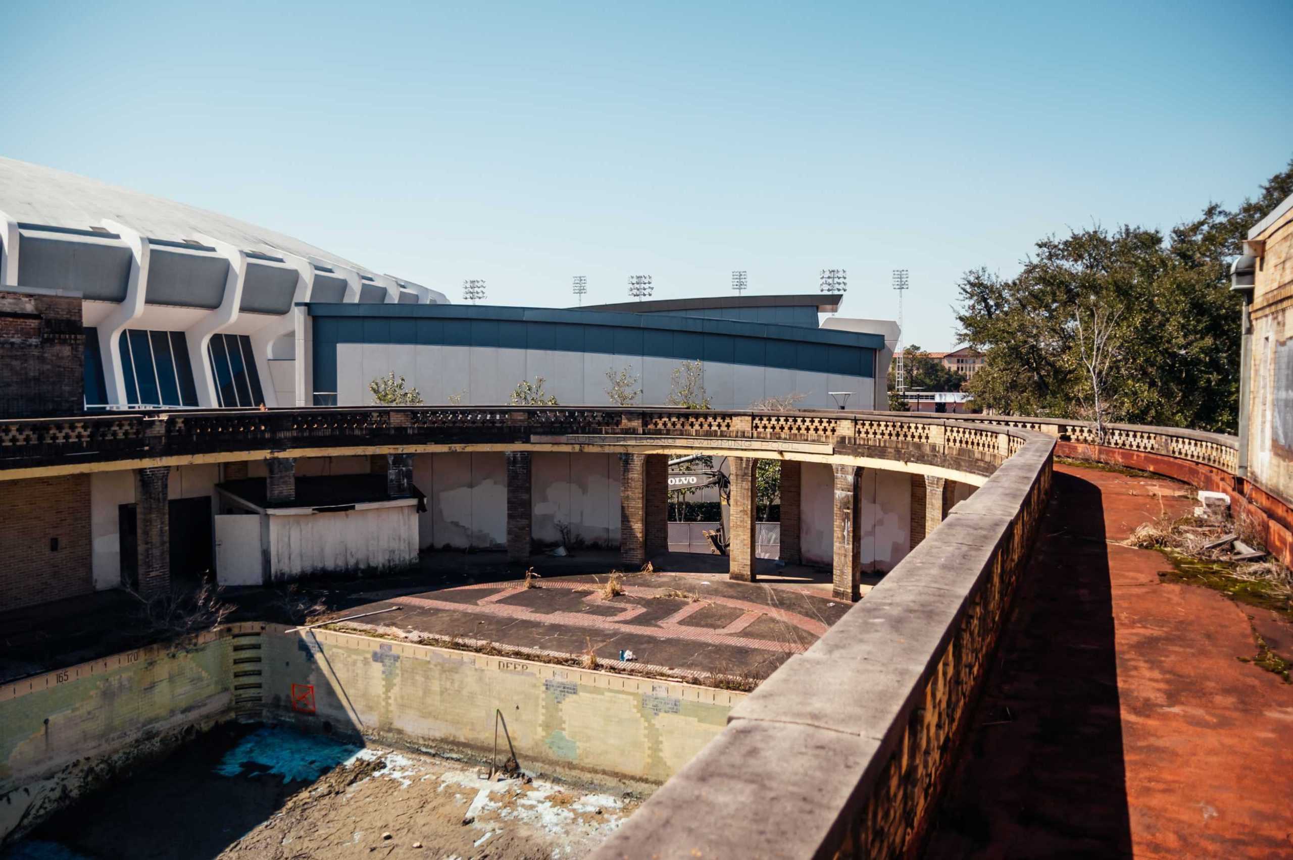 PHOTOS: A glimpse inside the soon-to-be renovated Huey P. Long Field House