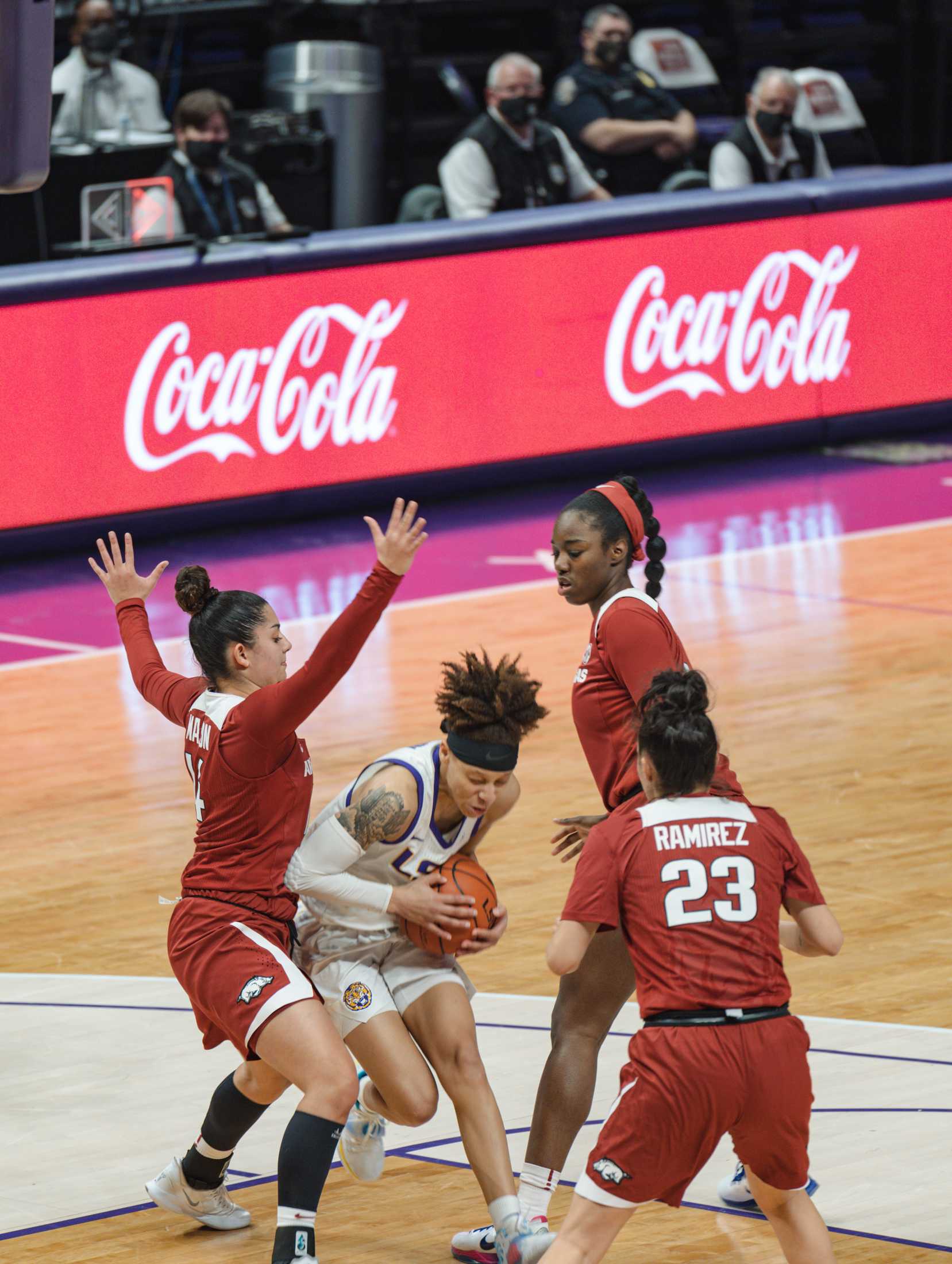 PHOTOS: LSU women's basketball falls to Arkansas