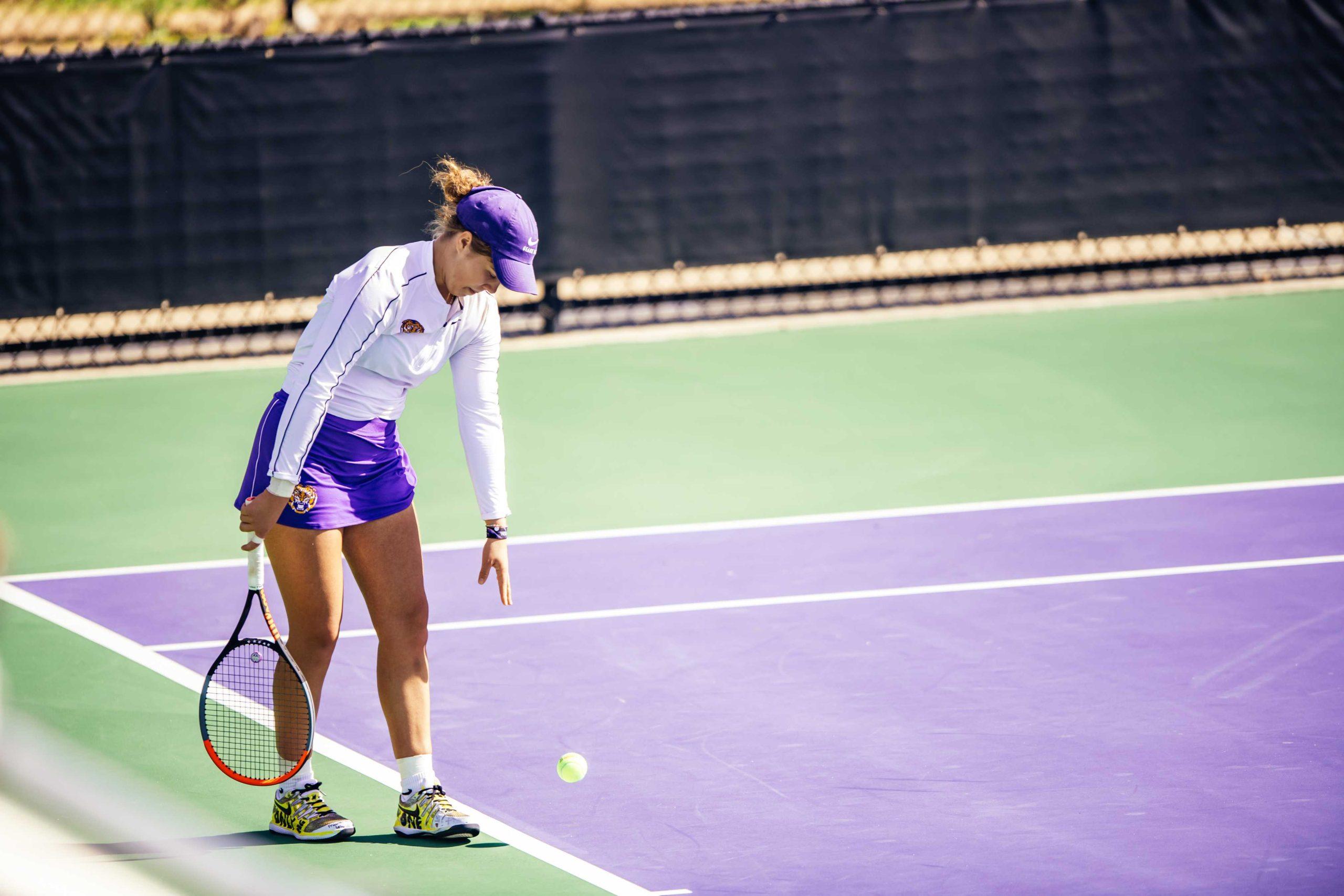 PHOTOS: LSU men's and women's tennis teams defeat Rice