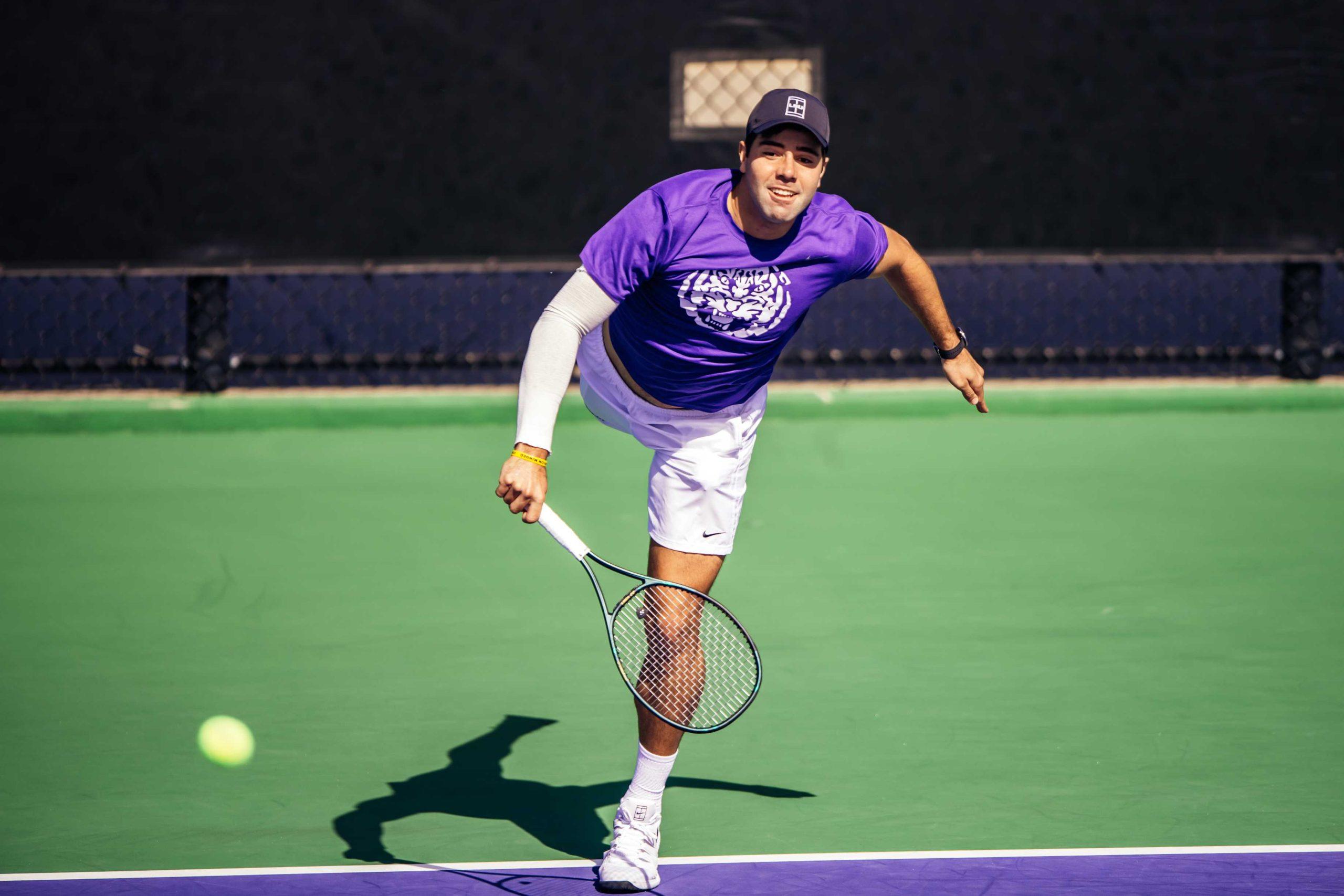 PHOTOS: LSU men's and women's tennis teams defeat Rice