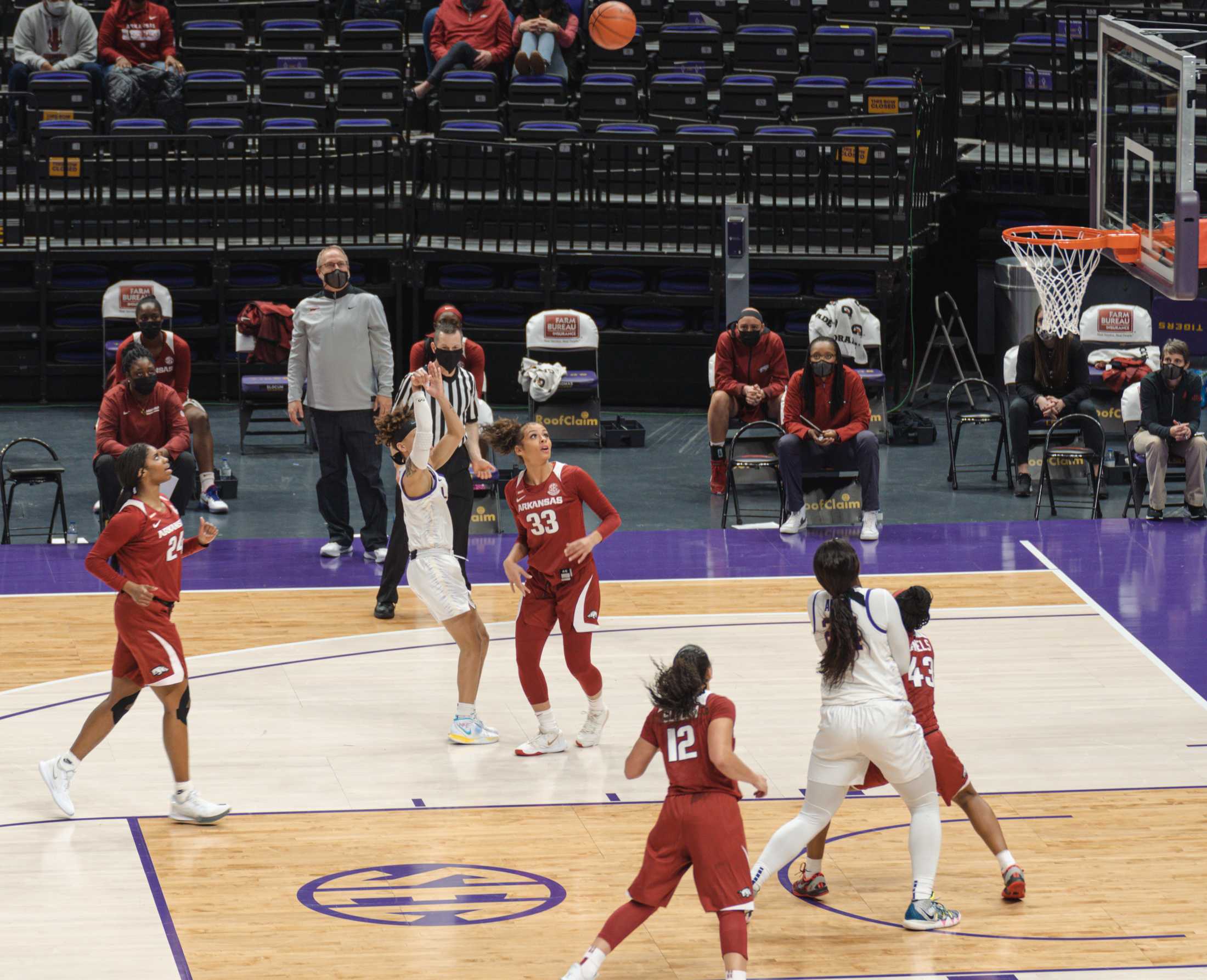 PHOTOS: LSU women's basketball falls to Arkansas