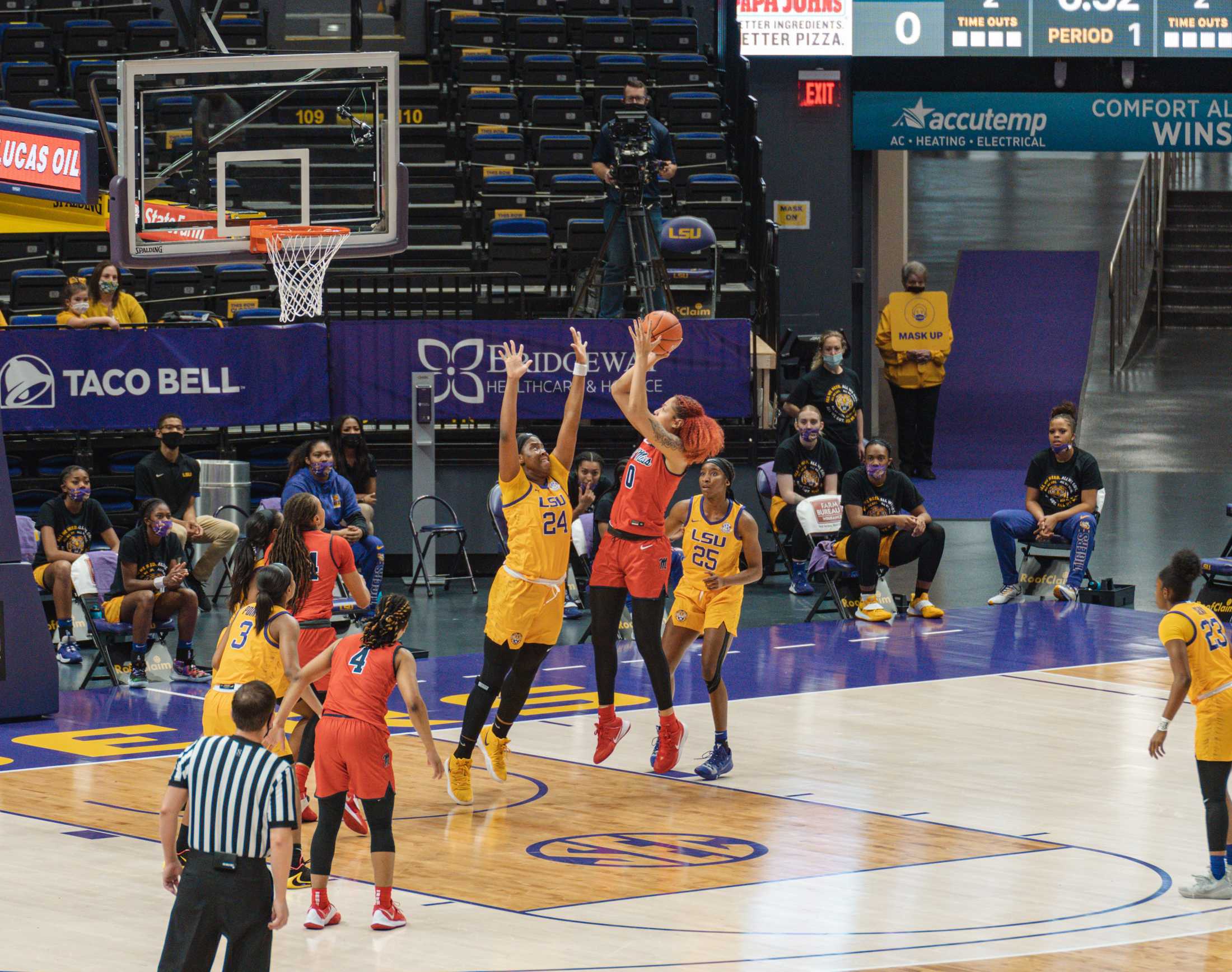 PHOTOS: LSU women's basketball defeats Ole Miss in overtime