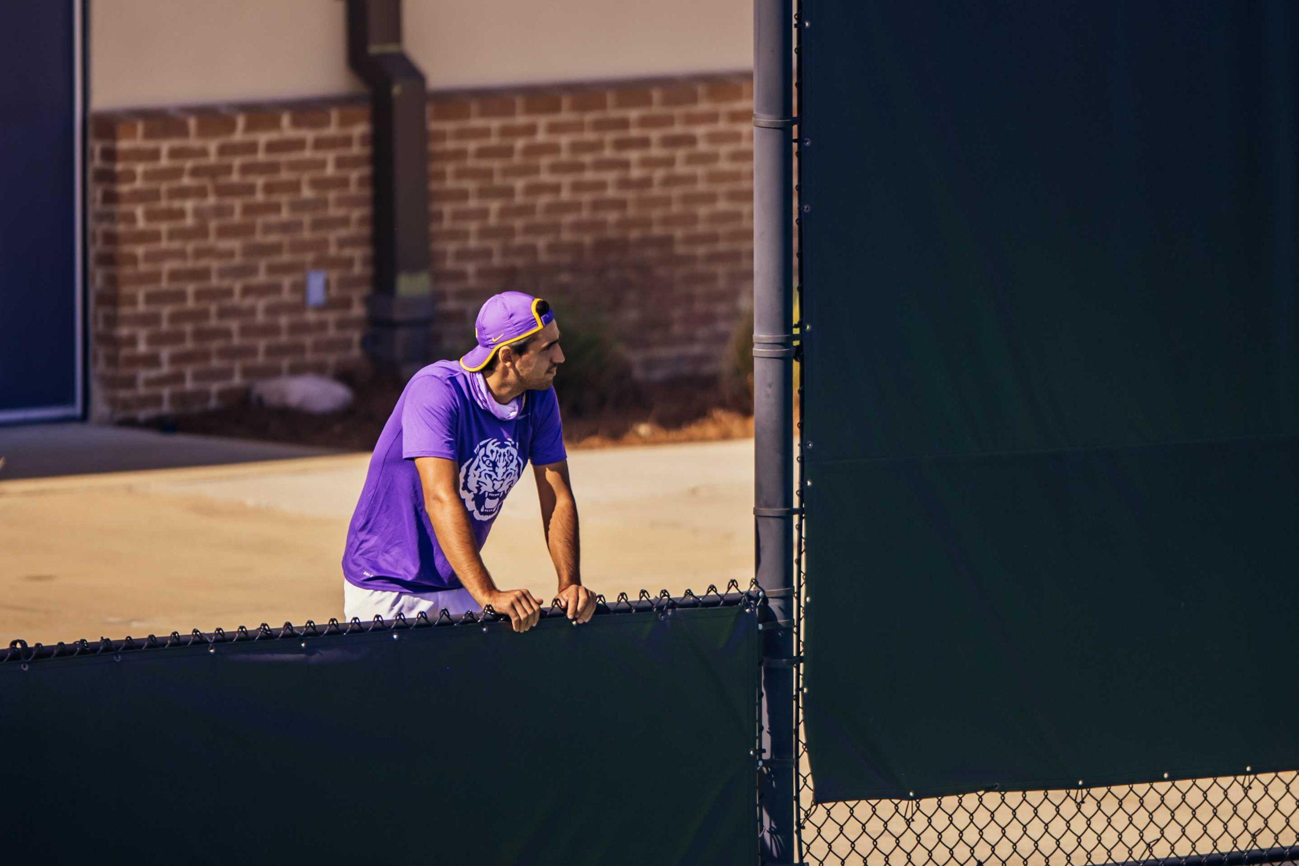 PHOTOS: LSU men's and women's tennis teams defeat Rice