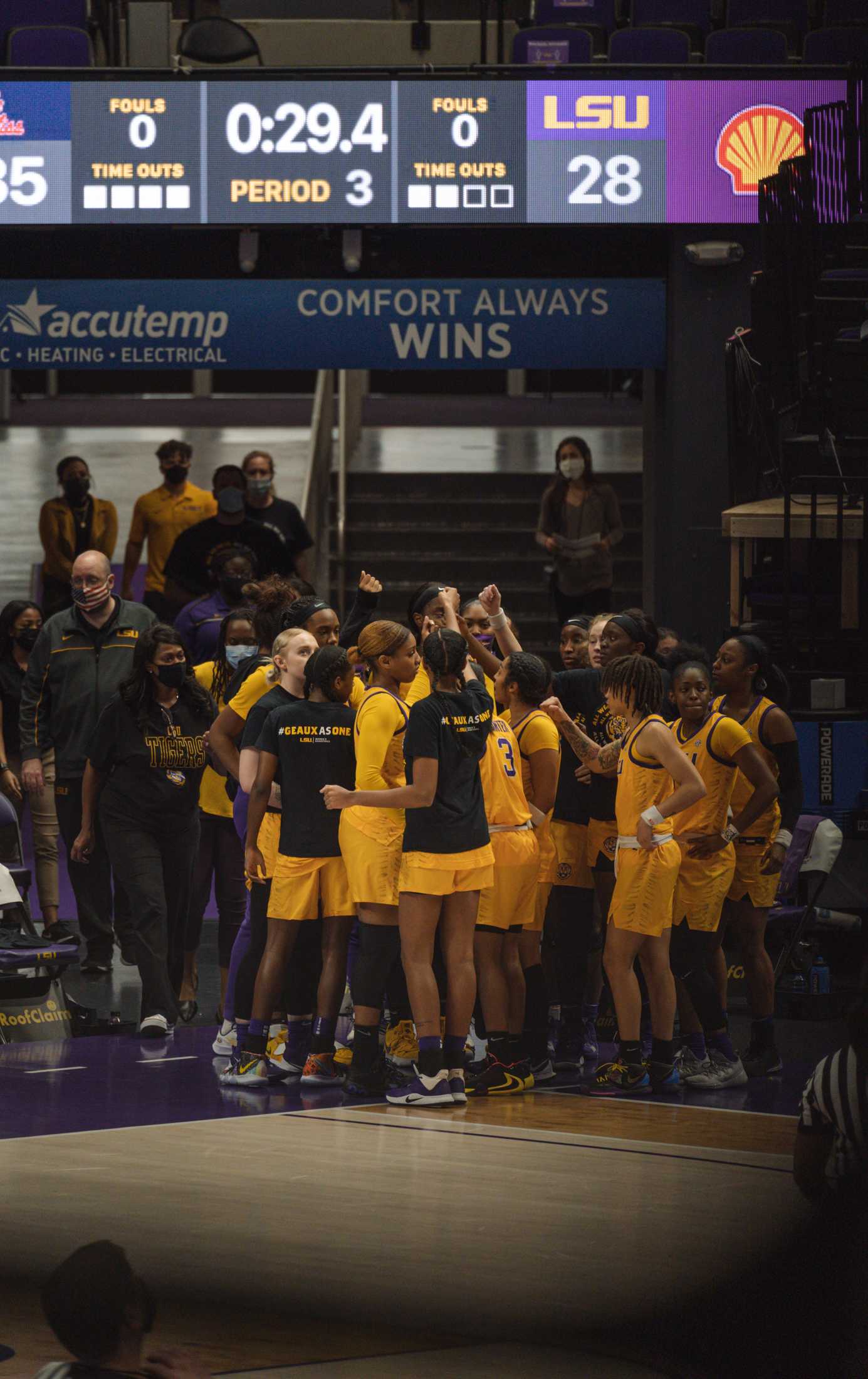 PHOTOS: LSU women's basketball defeats Ole Miss in overtime