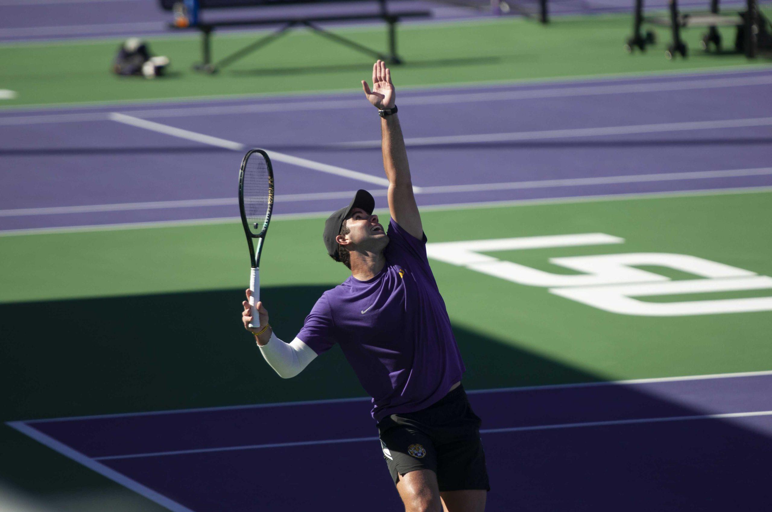 PHOTOS: Men's tennis falls to Tulane