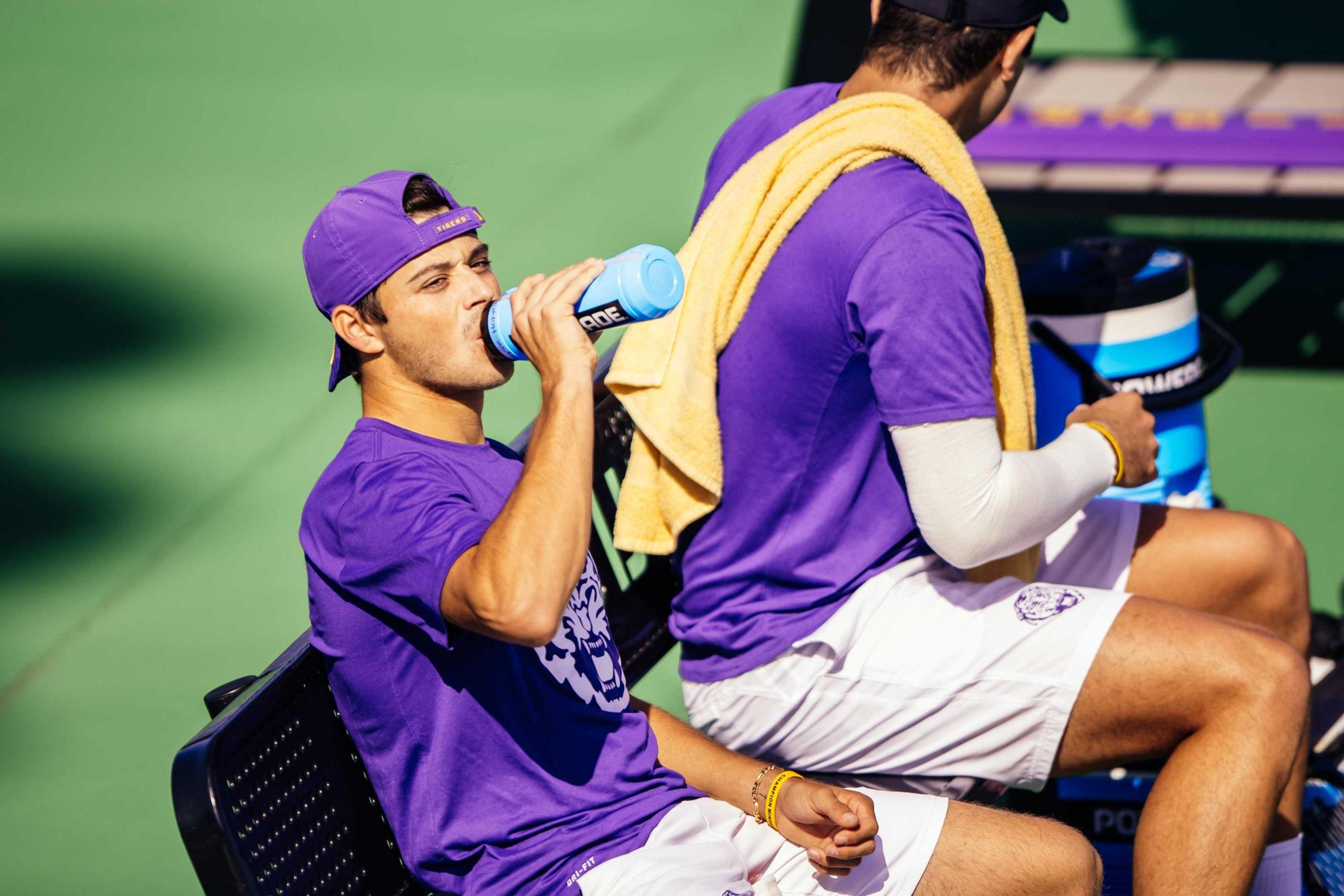 PHOTOS: LSU men's and women's tennis teams defeat Rice