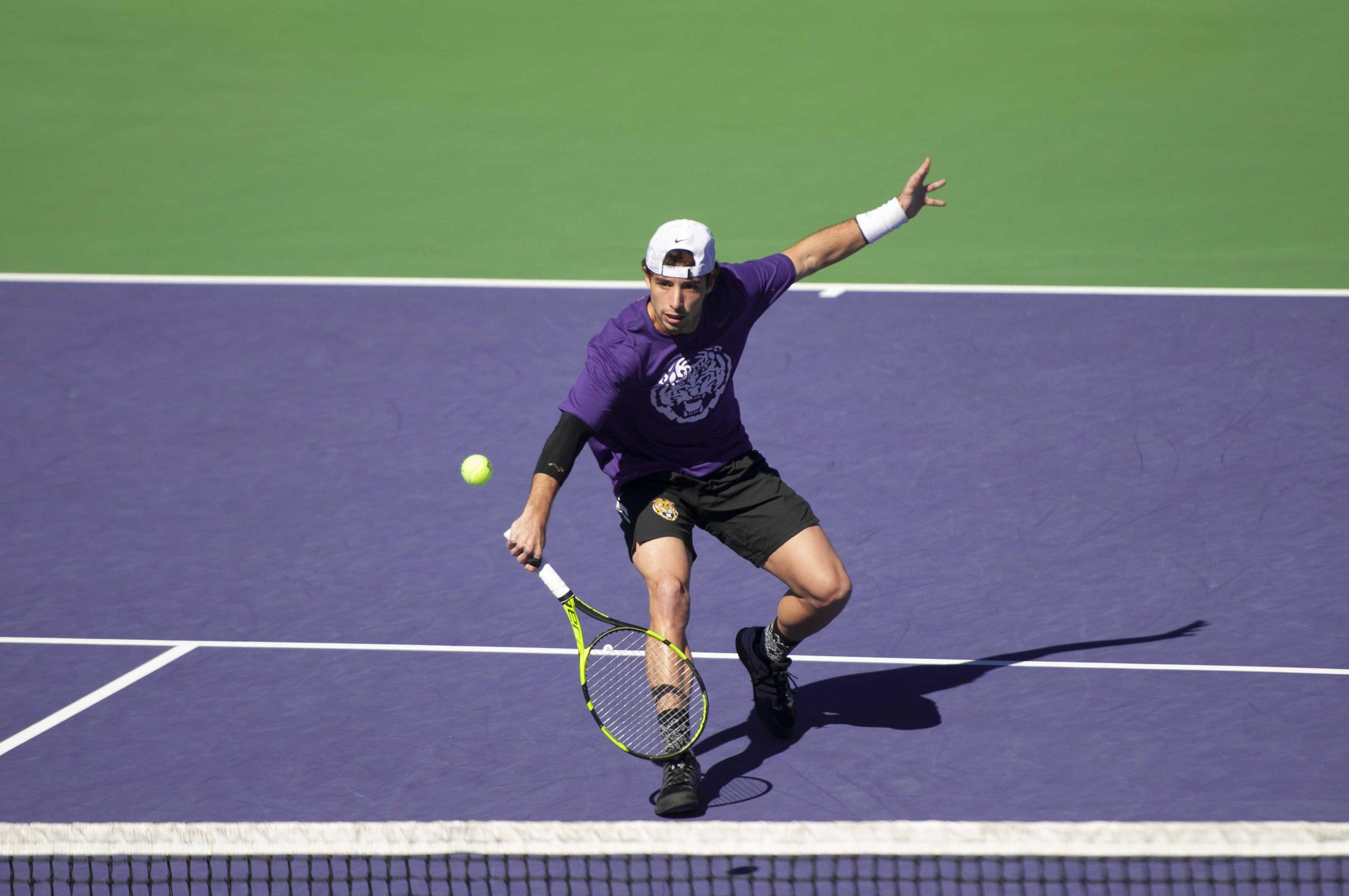 PHOTOS: Men's tennis falls to Tulane