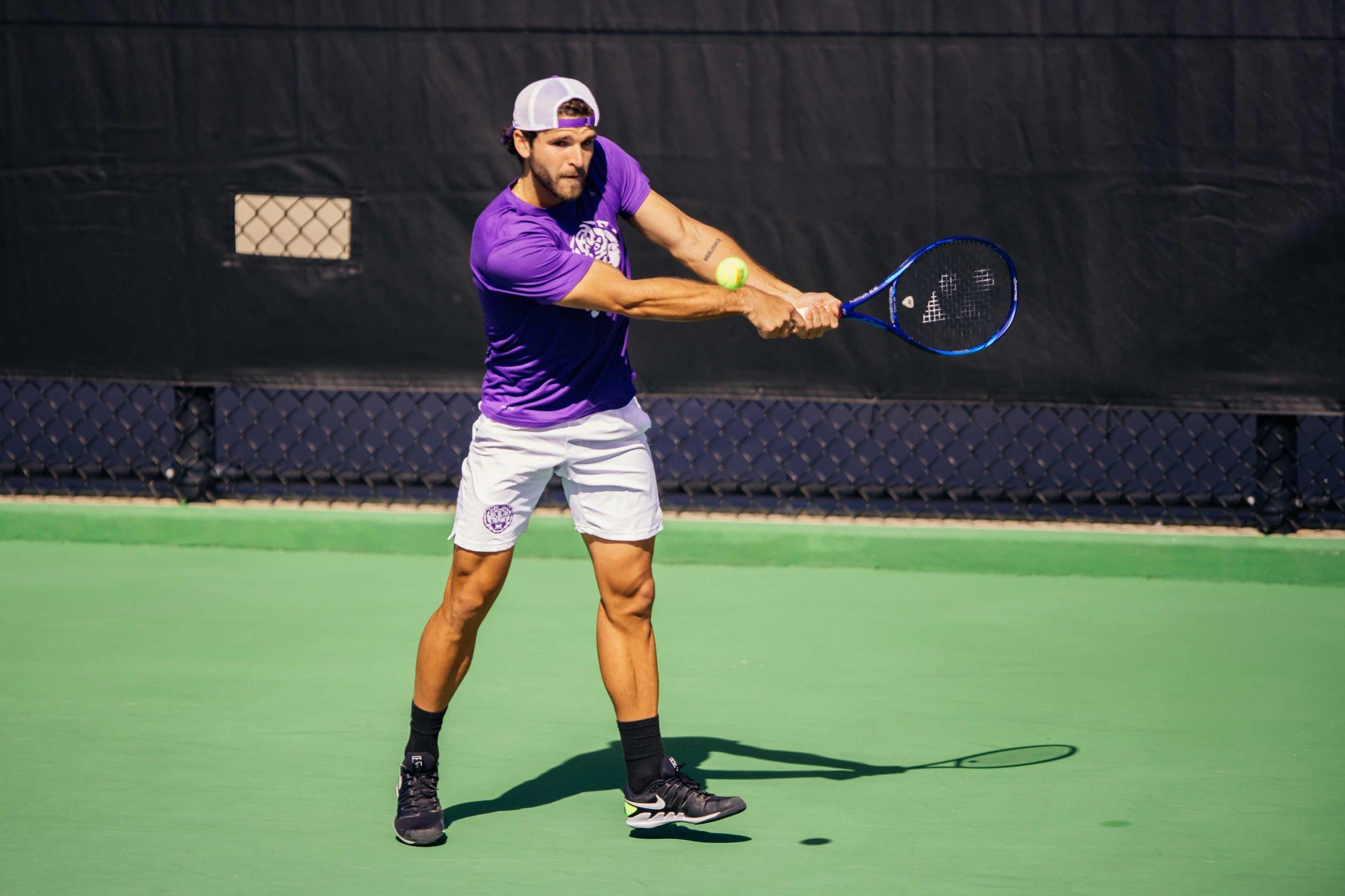 PHOTOS: LSU men's and women's tennis teams defeat Rice