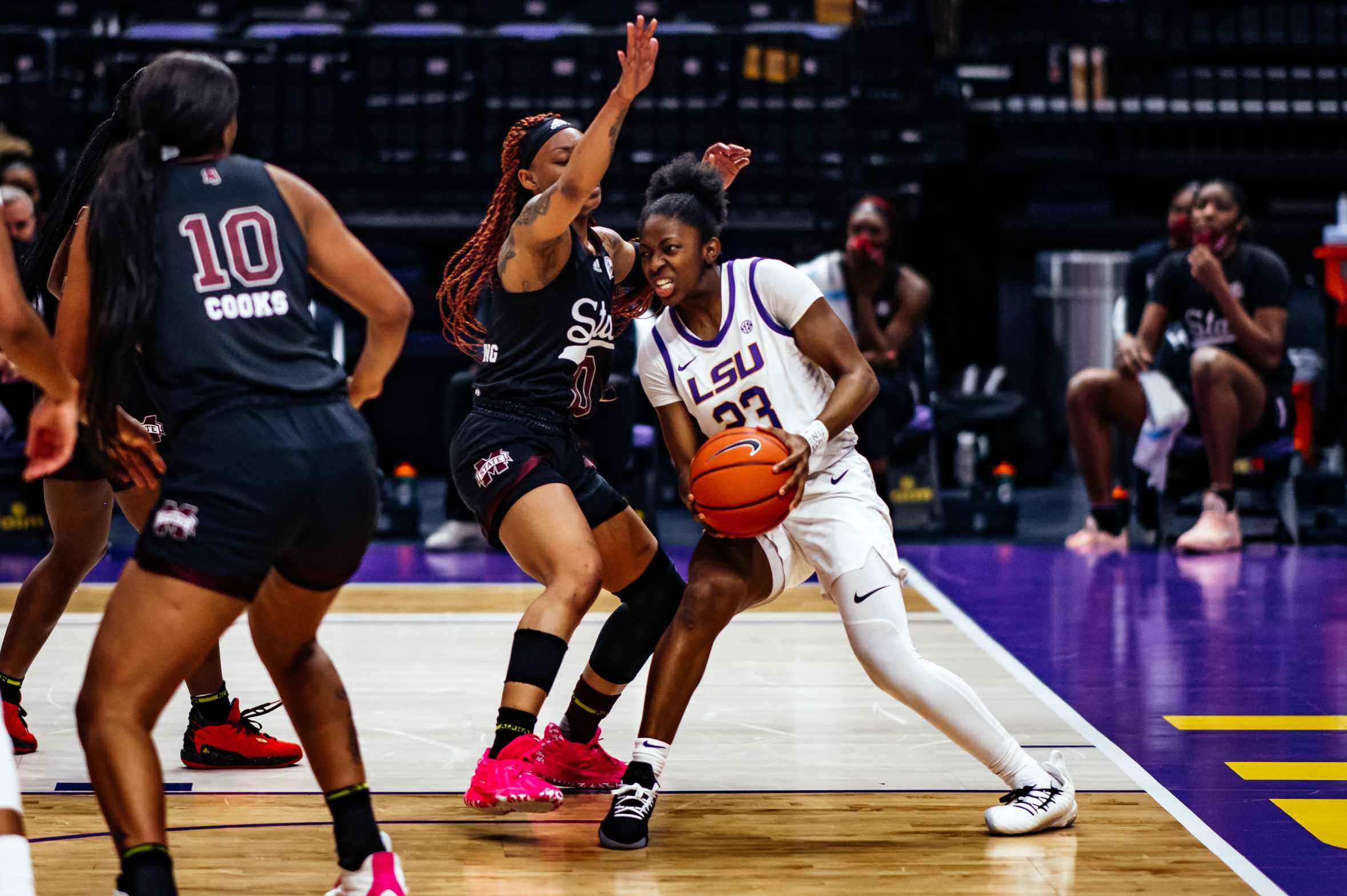 PHOTOS: LSU women's basketball falls to Mississippi State