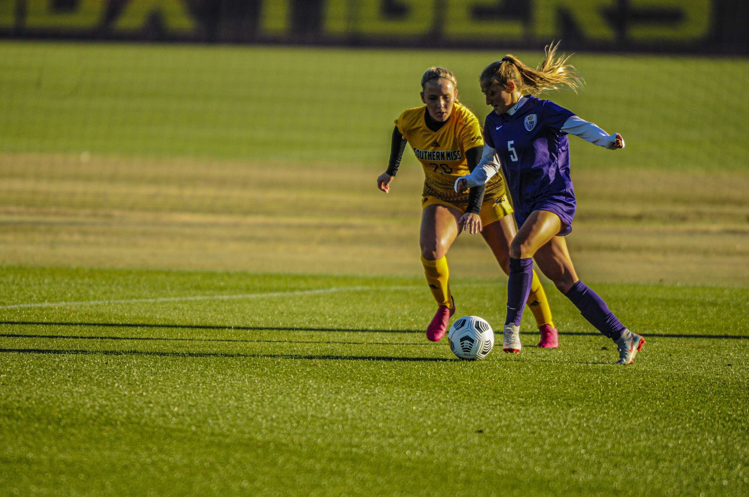 PHOTOS: LSU Soccer defeats Southern Miss