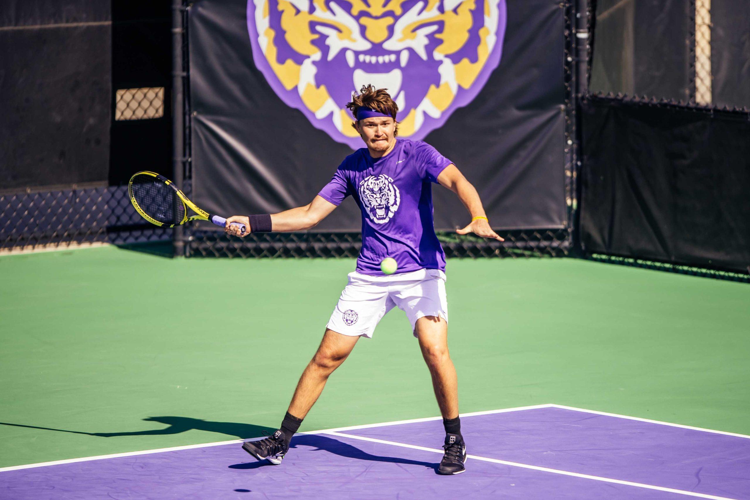 PHOTOS: LSU men's and women's tennis teams defeat Rice