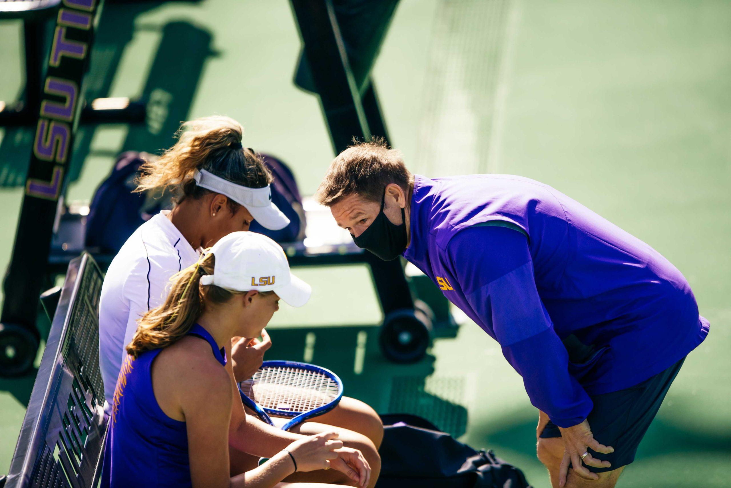 PHOTOS: LSU men's and women's tennis teams defeat Rice