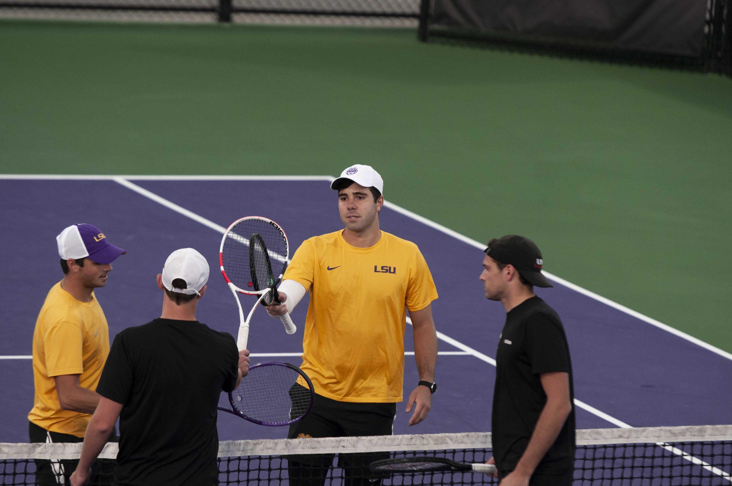 PHOTOS: LSU men's tennis defeats Incarnate Word