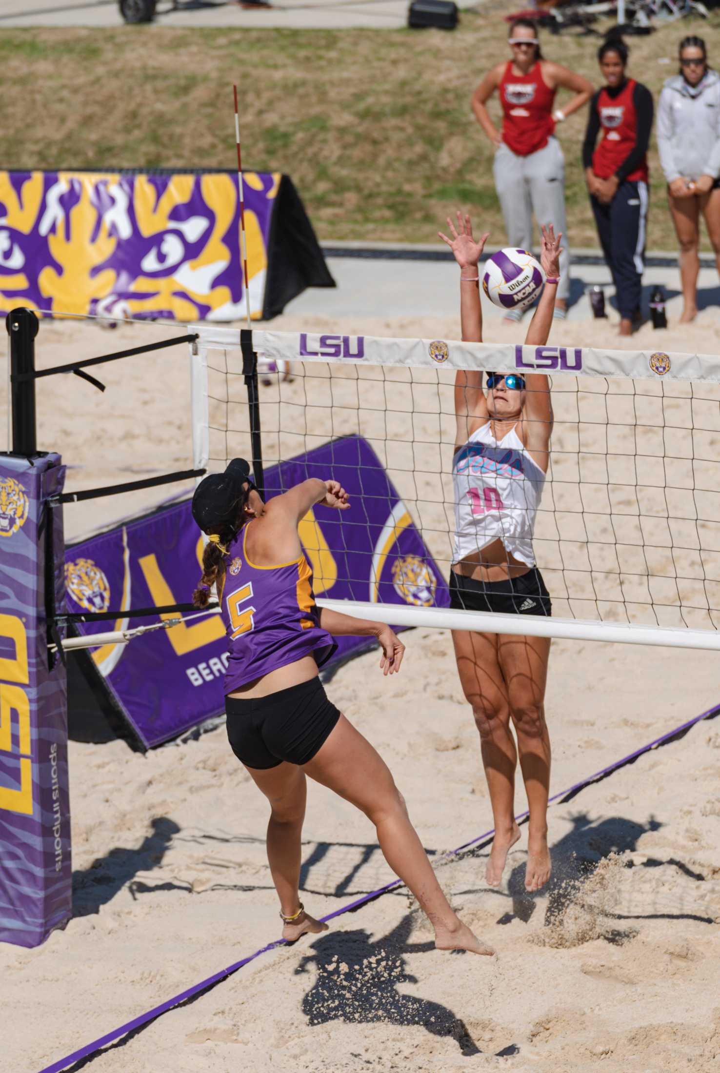 PHOTOS: LSU beach volleyball defeats Florida Atlantic