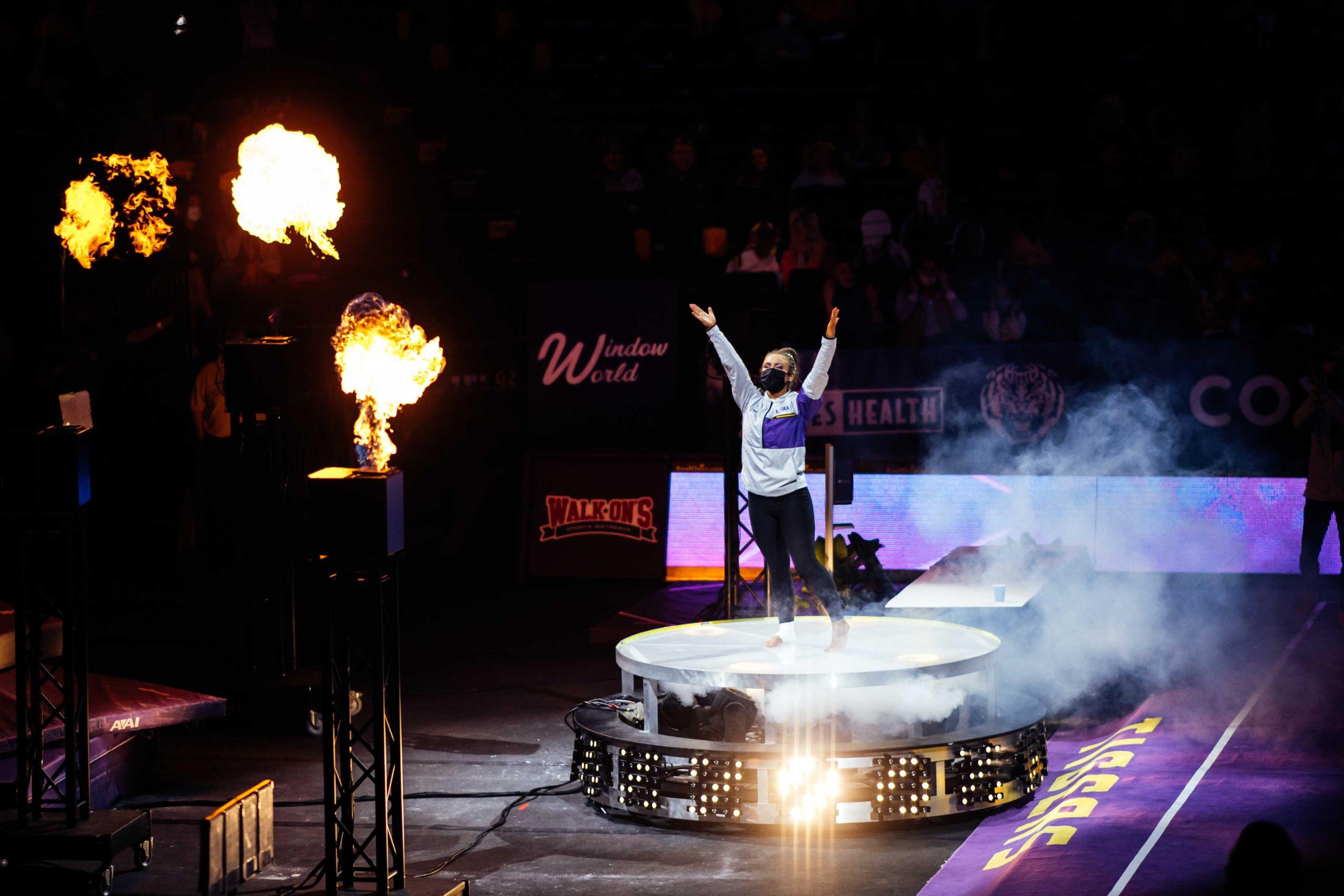 PHOTOS: No.3 LSU gymnastics holds senior night and defeats No. 22 Missouri