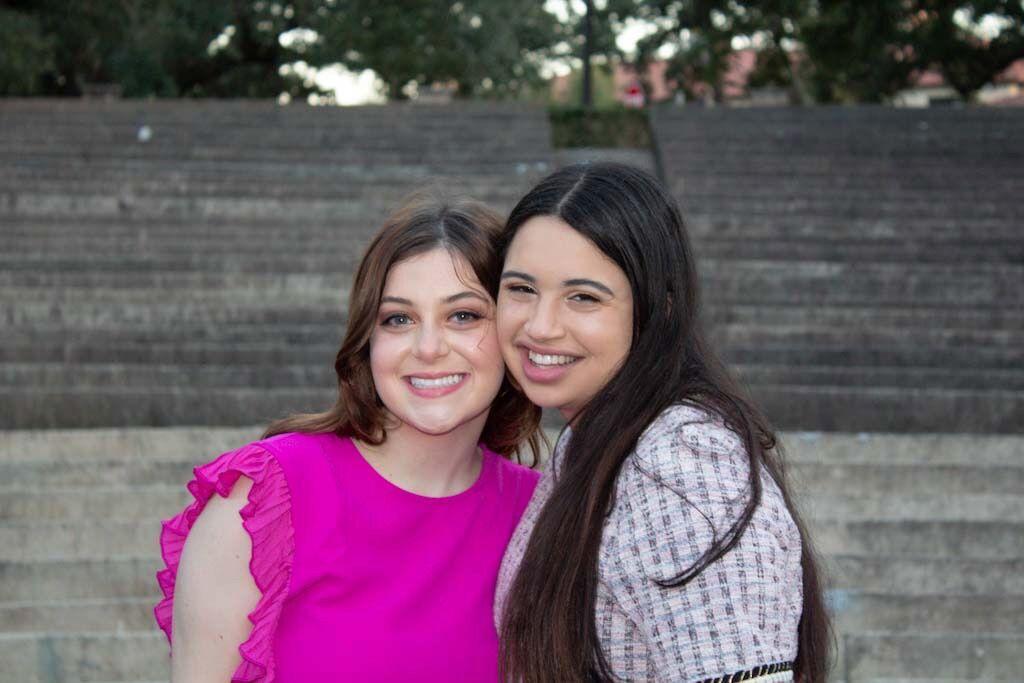 Mass communication junior Mia LeJeune and English junior Angelina Cantelli are running for SG president and vice president under a campaign titled It's Time.