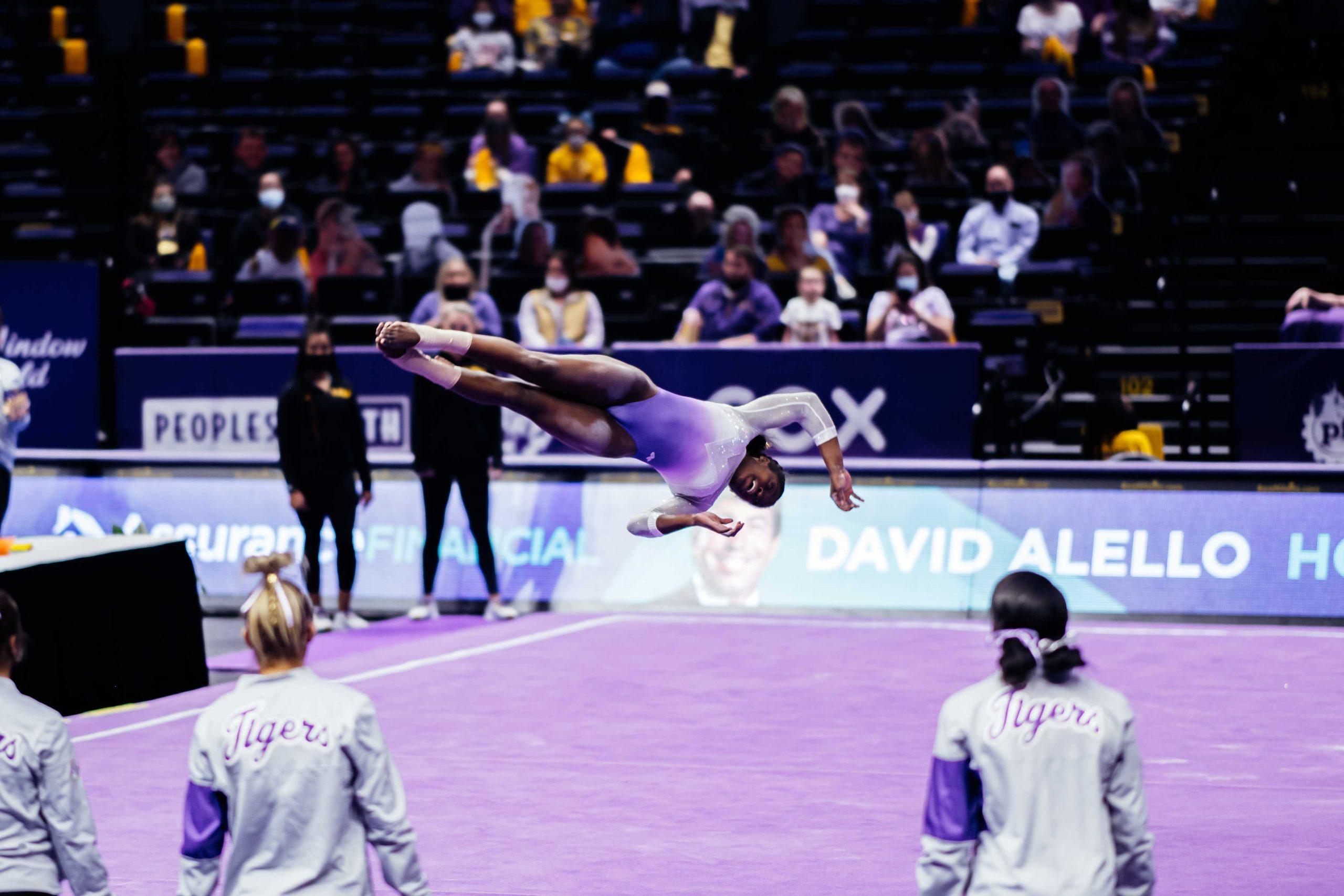 PHOTOS: No.3 LSU gymnastics holds senior night and defeats No. 22 Missouri