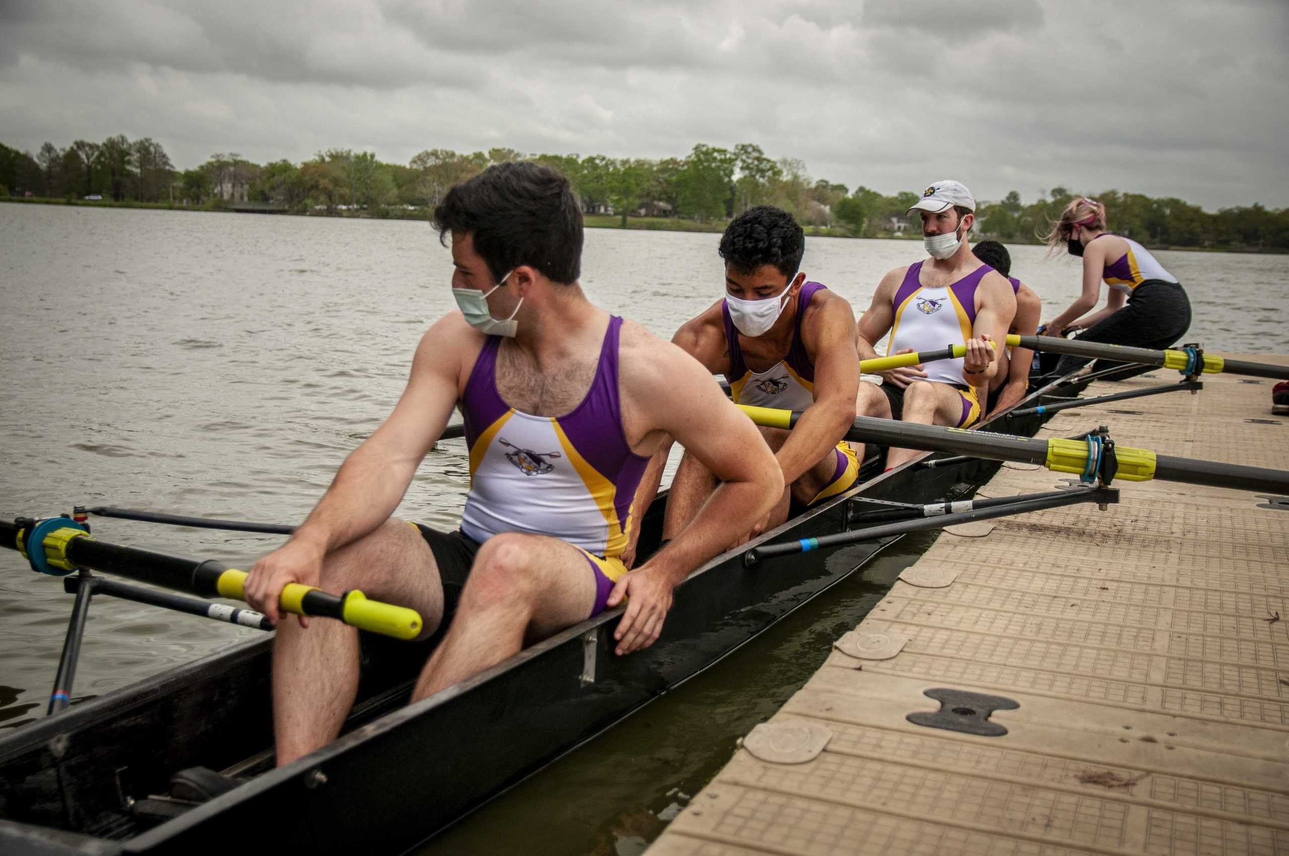 PHOTOS: LSU rowing holds purple vs. white competition