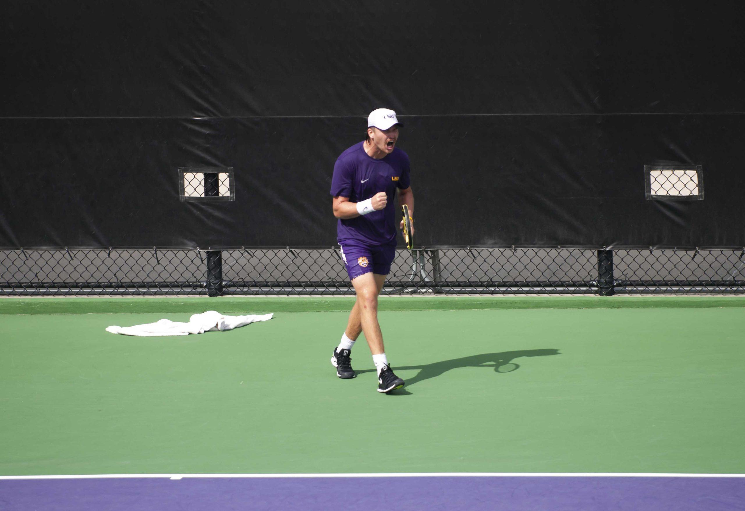 PHOTOS: LSU men's tennis falls to South Carolina