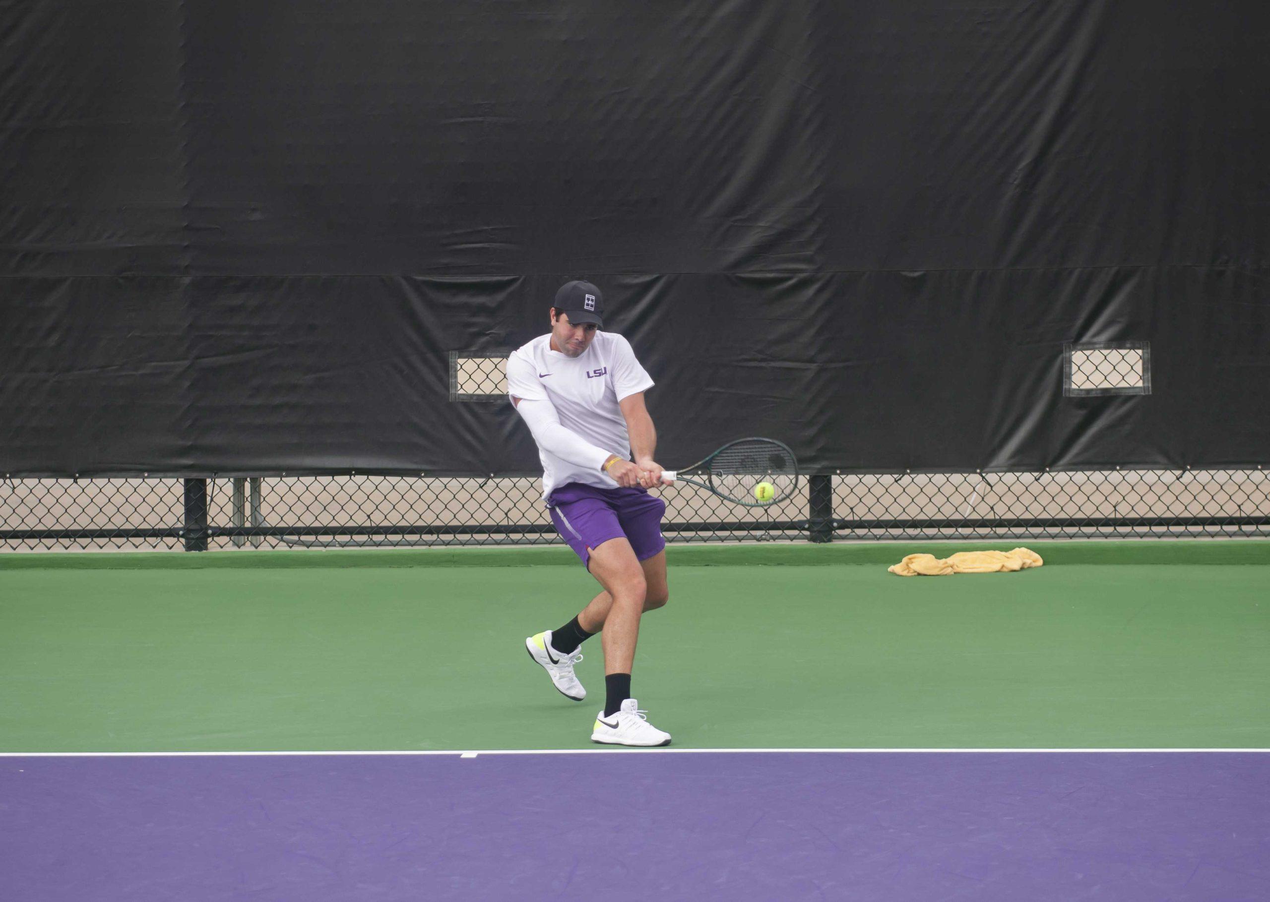 PHOTOS: LSU men's tennis falls to South Carolina