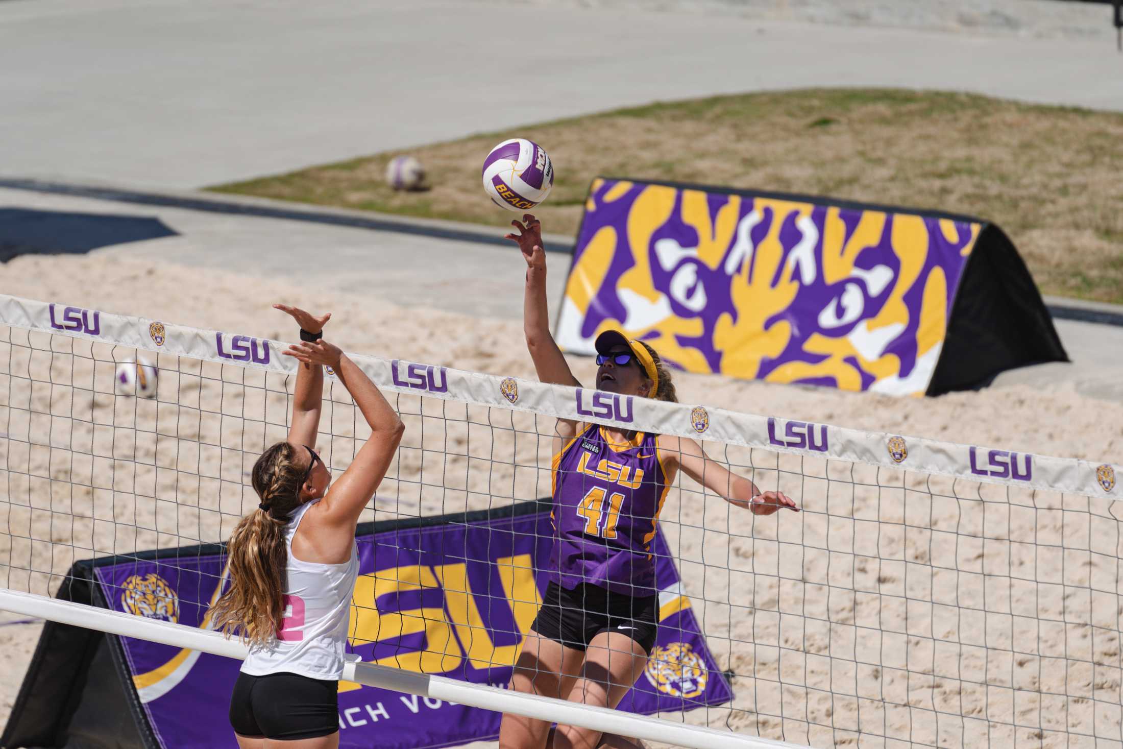 PHOTOS: LSU beach volleyball defeats Florida Atlantic