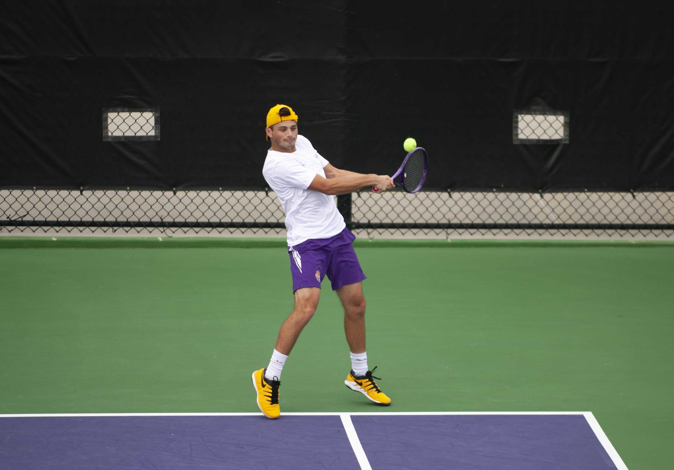 PHOTOS: LSU men's tennis falls to South Carolina