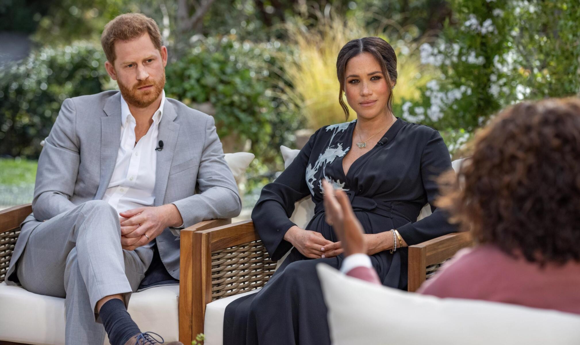 Prince Harry and Meghan Markle share their emotional story during Oprah interview